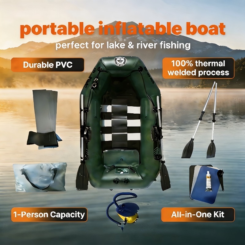 Fishing Boat Inflatable - 1 Person Fishing Boat Cheap Inflatable
