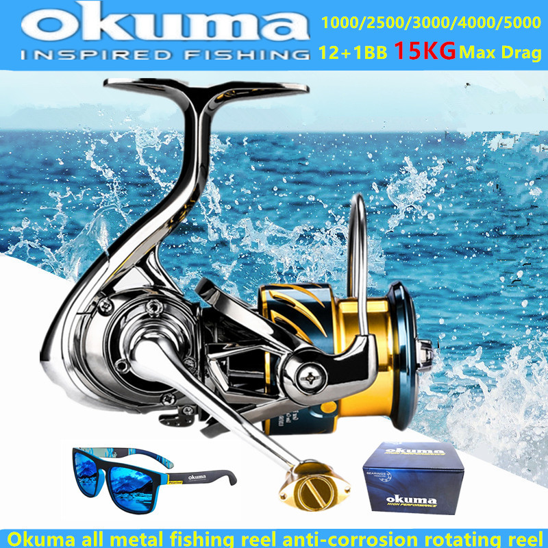 Okuma all metal fishing reel 1 - Fishing Boat Steering Wheel recensione e prezzo