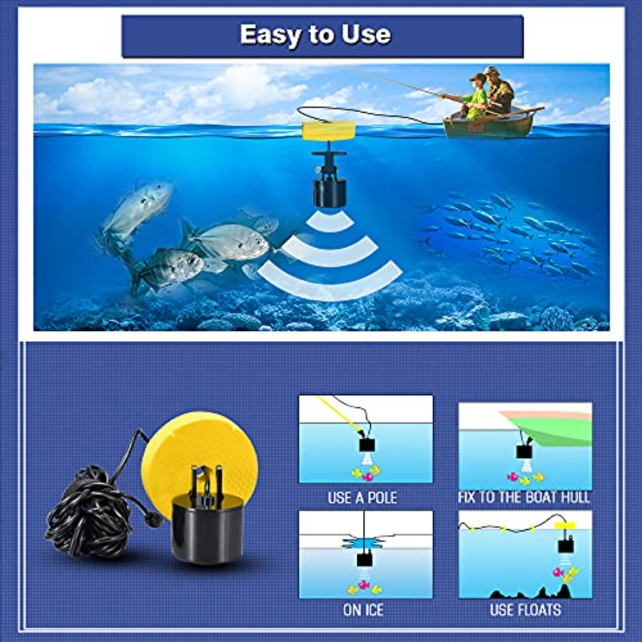 Kayak Portable Fish Depth Find - Fishing Boat Depth Finder recensione e prezzo