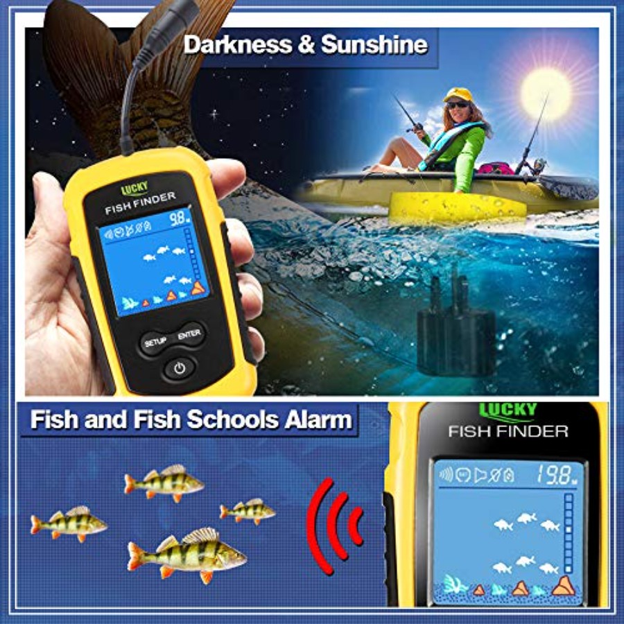 Kayak Portable Fish Depth Find - Fishing Boat Depth Finder recensione e prezzo