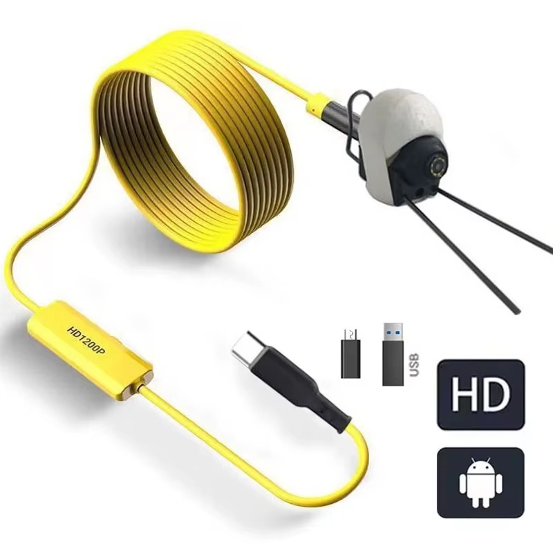 Yellow Cable Fish Finder Sonar - Fishing Boat Depth Finder recensione e prezzo