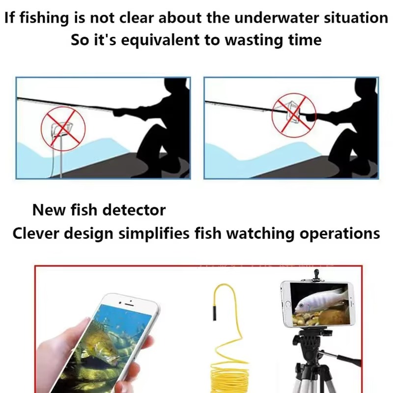 Yellow Cable Fish Finder Sonar - Fishing Boat Depth Finder recensione e prezzo