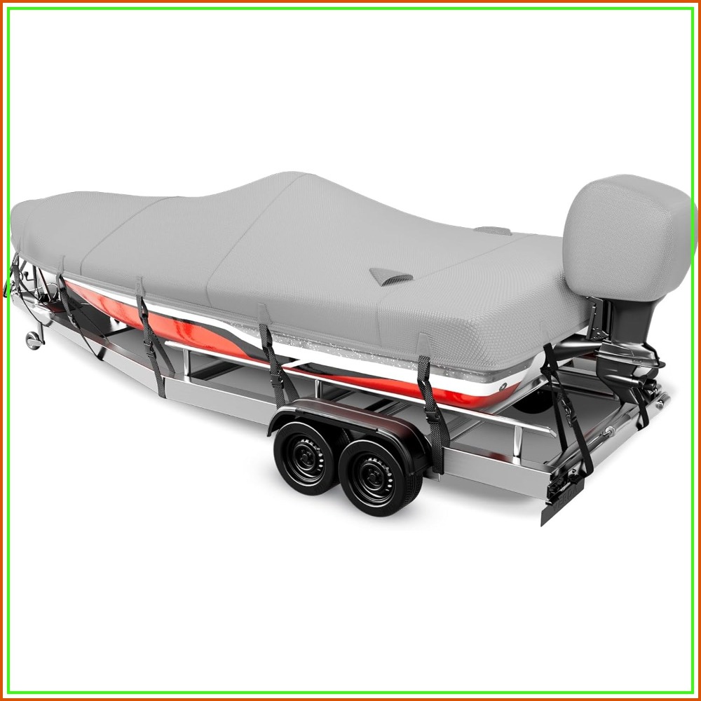 Boat Cover 20-22ft, 1200D Wate - Fishing Boat Trailer recensione e prezzo