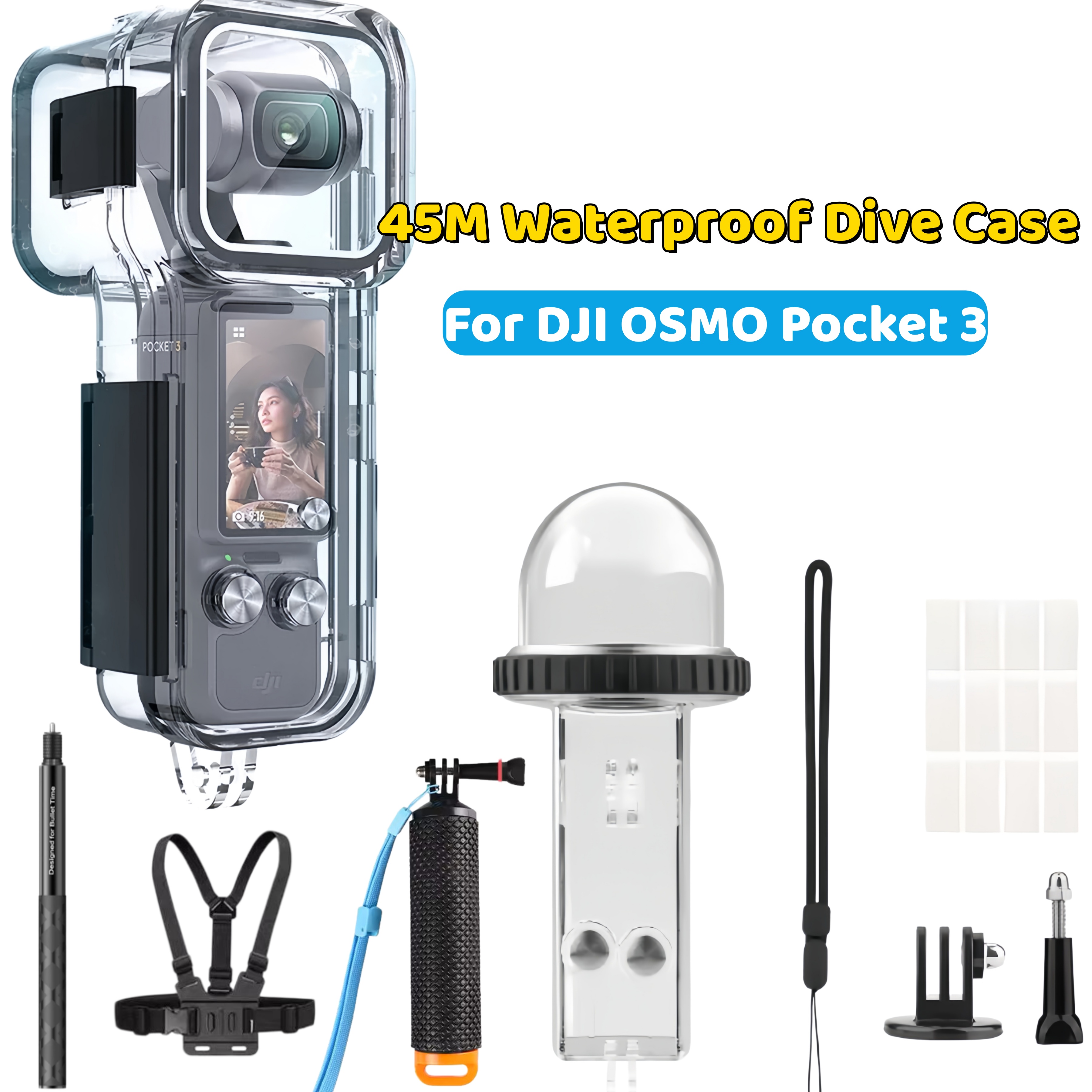 For DJI OSMO Pocket 3 Waterpro - Fishing Boat Cover recensione e prezzo