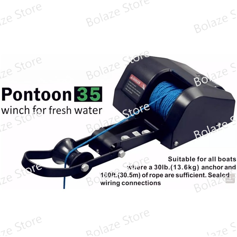 Marine Electric Windlass Saltw - Fishing Boat Anchor Winch recensione e prezzo