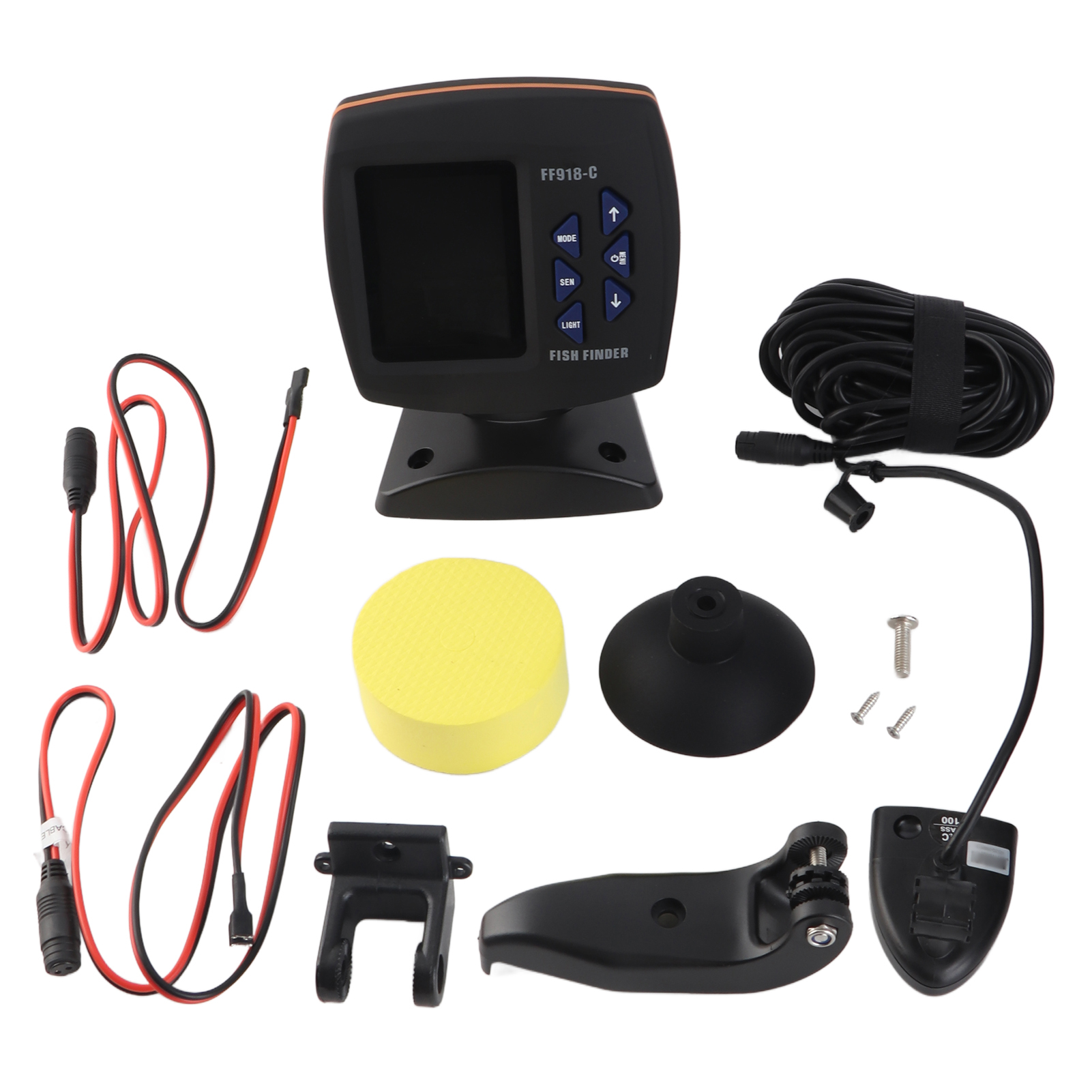 Color Screen Wired Fish Finder - Fishing Boat Depth Finder recensione e prezzo