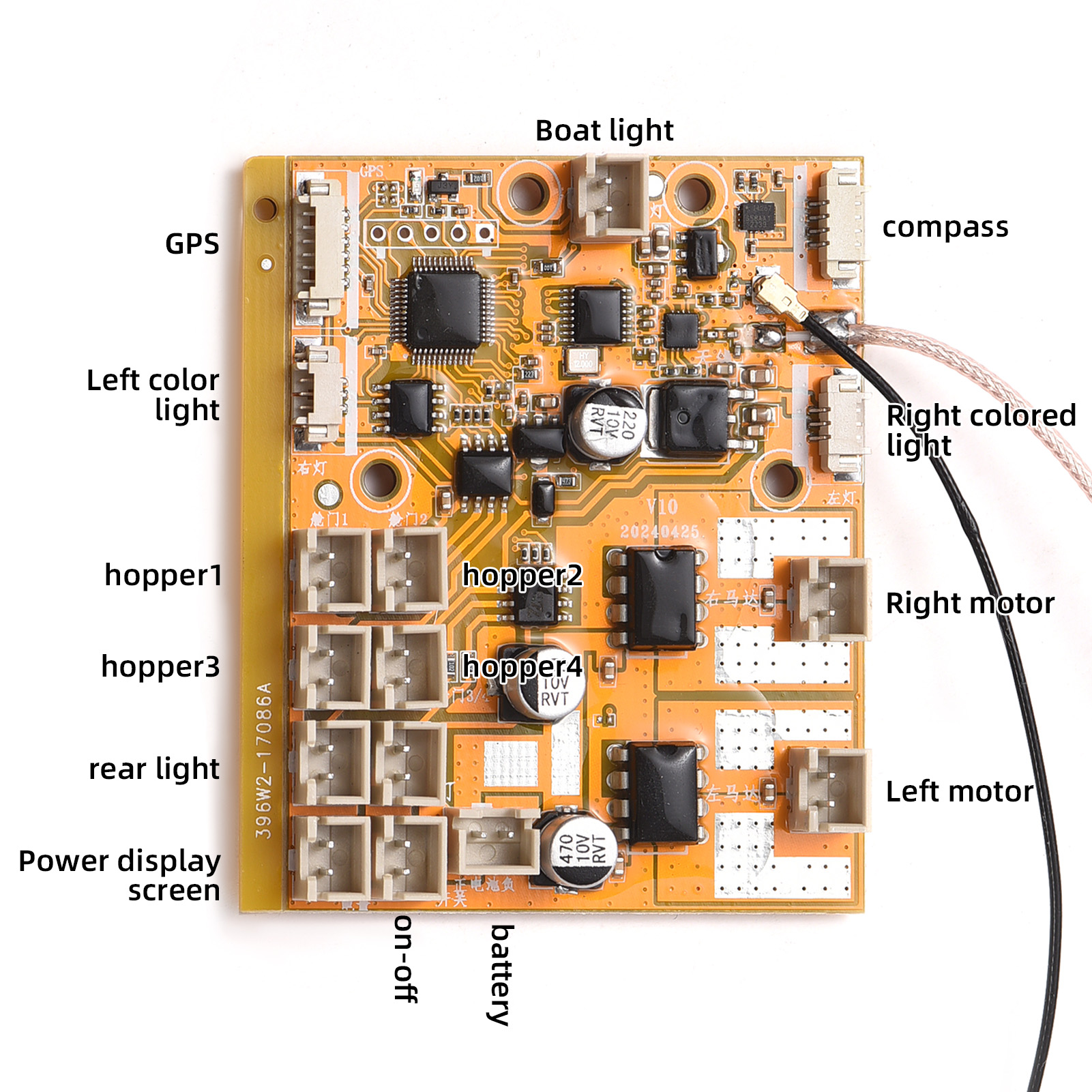 Fishing Boat Main Board for D1 - Fishing Boat Gps recensione e prezzo
