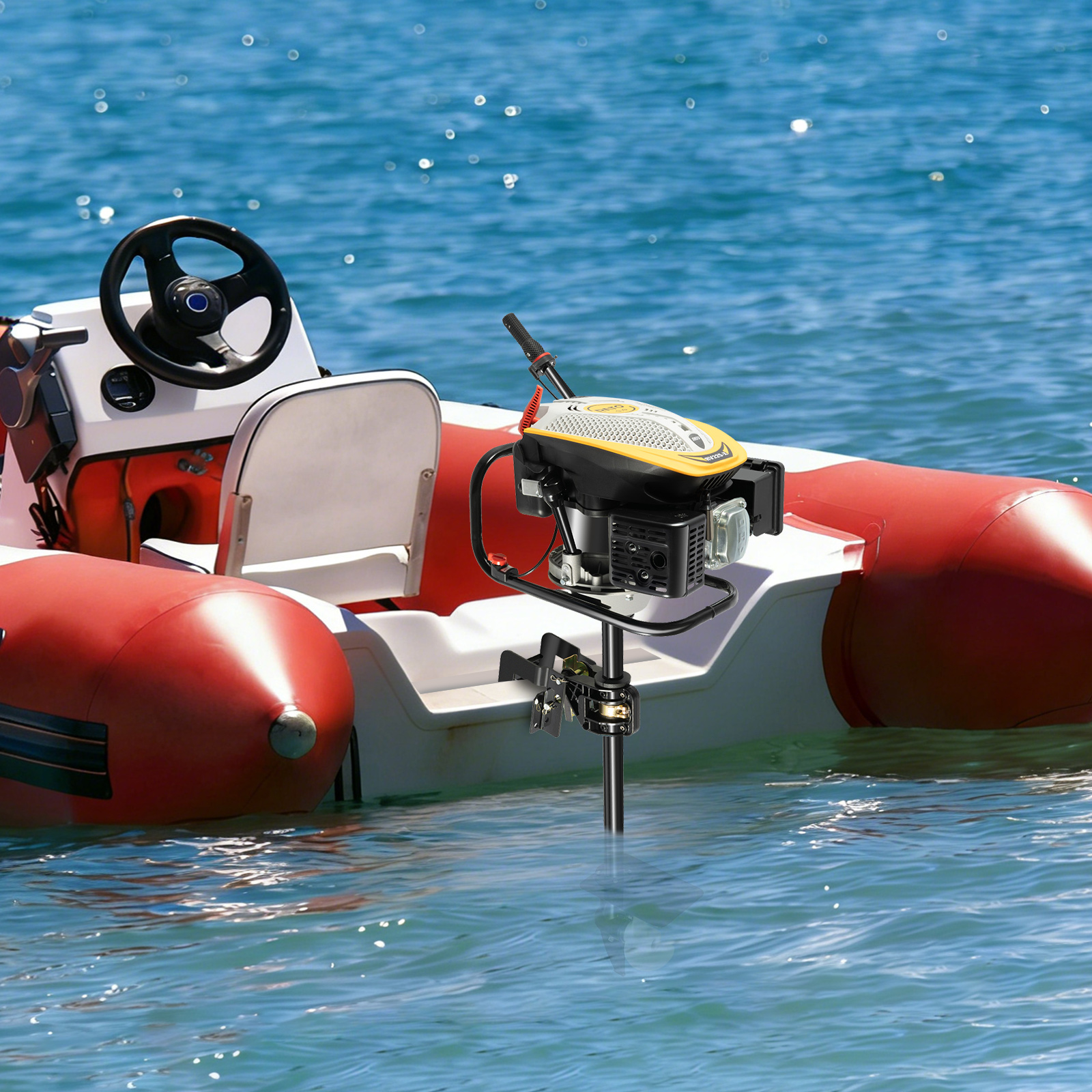 Outboard Motor Boat Engine, 4  - Fishing Boat Outboard Motor recensione e prezzo