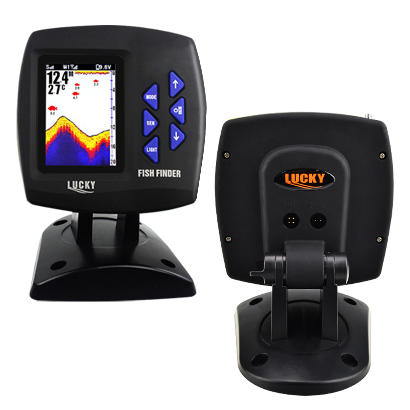 LUCKY Fishfinder 300m/ 980ft F - Fishing Boat Depth Finder recensione e prezzo