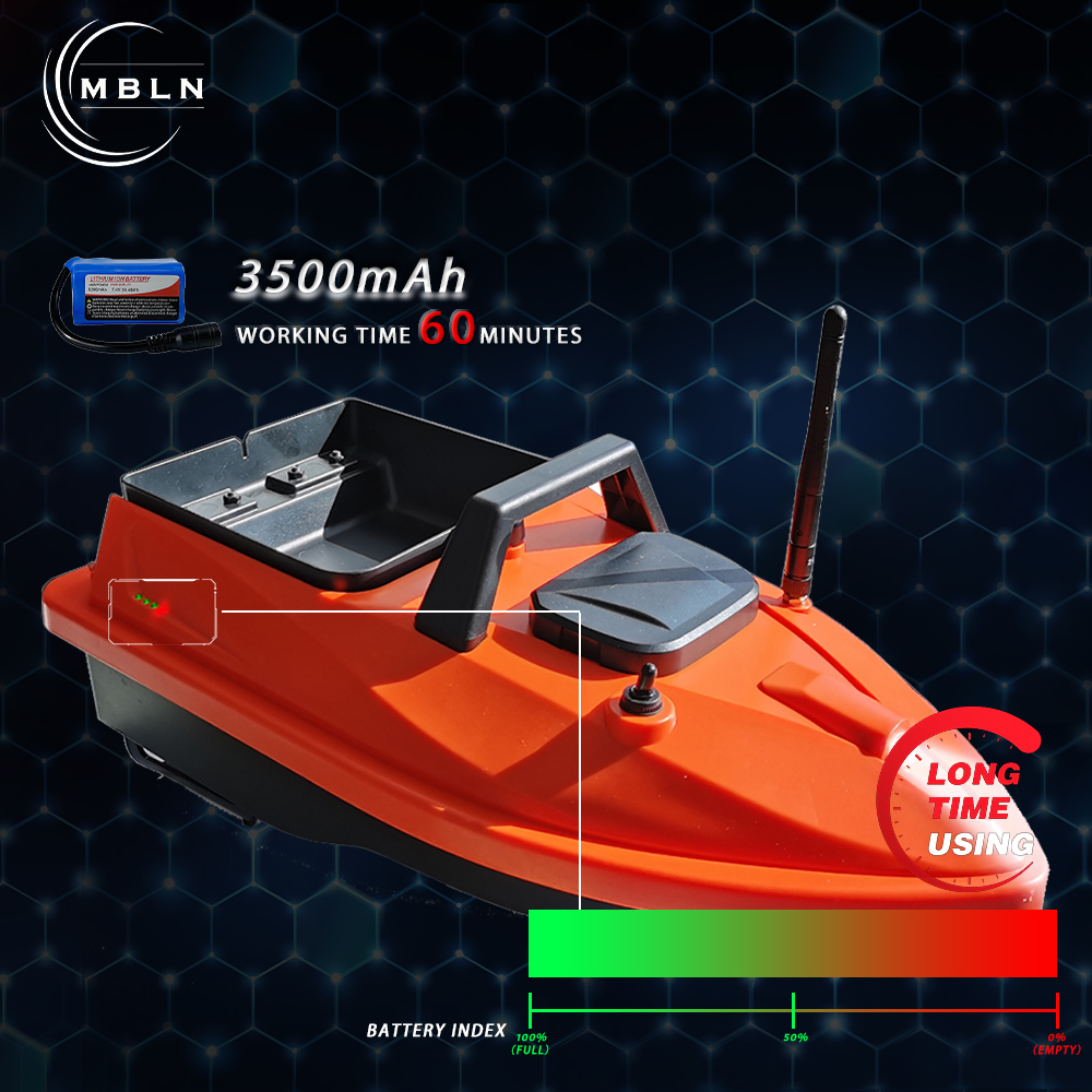 MBLN Mini GPS Bait Boat – 24 W - Fishing Boat Gps recensione e prezzo