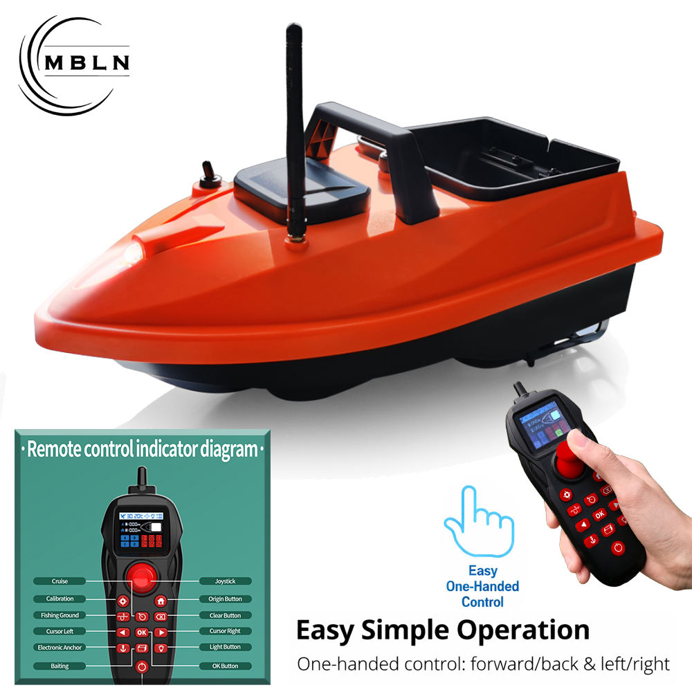MBLN Mini GPS Bait Boat – 24 W - Fishing Boat Gps recensione e prezzo