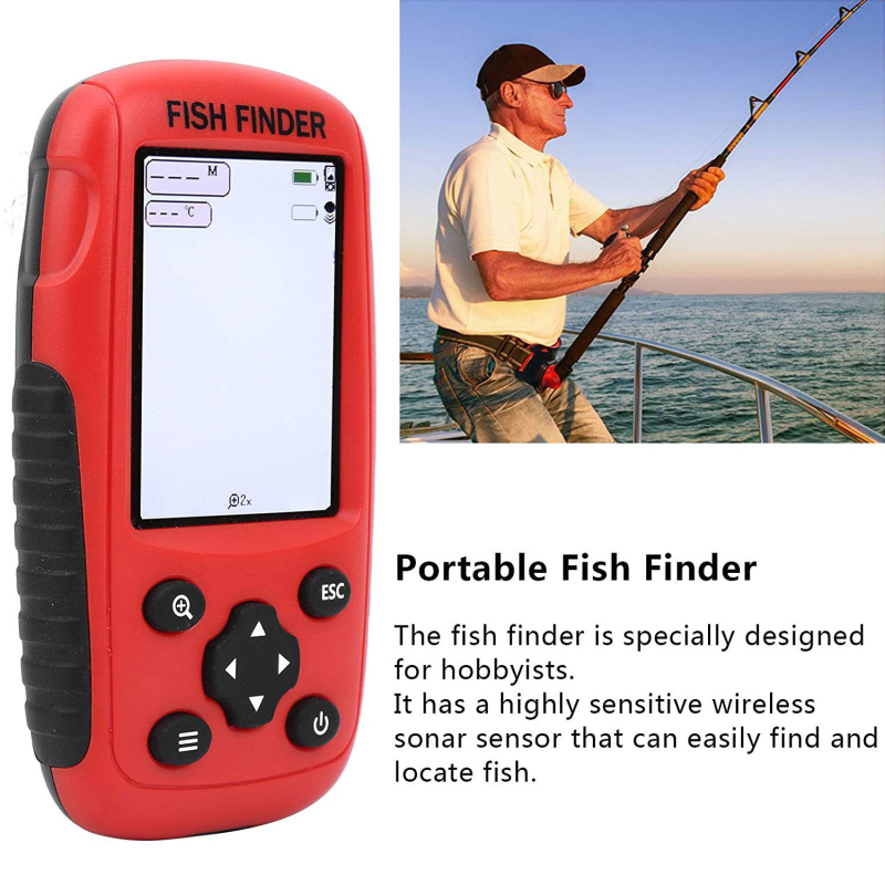 Fish finder wireless Wireless  - Fishing Boat Depth Finder recensione e prezzo
