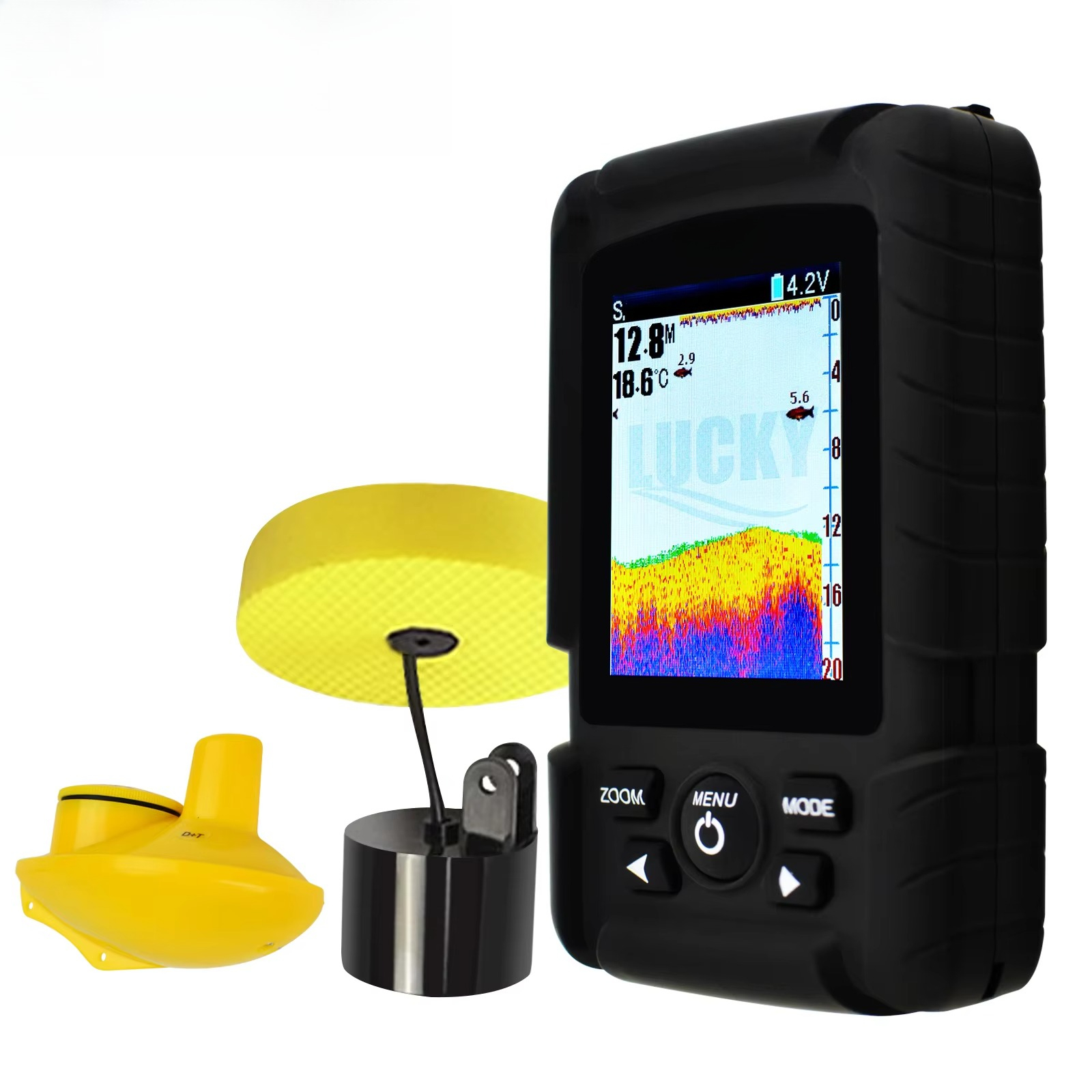 2-in-1 Wireless & Wired Fish F - Fishing Boat Depth Finder recensione e prezzo