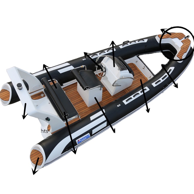 16ft 4.80m Hypalon Material Fi - Fishing Boat Fiberglass recensione e prezzo