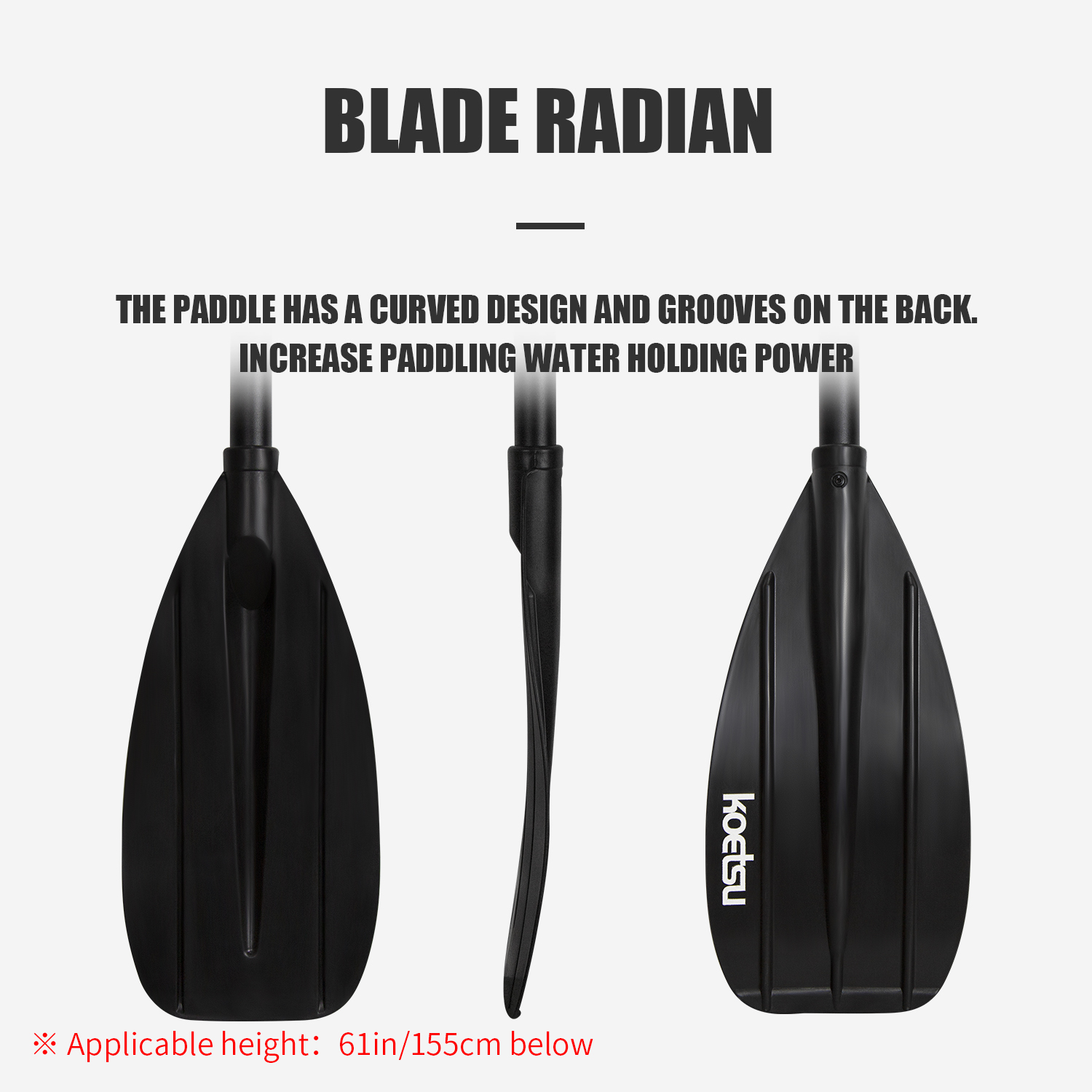KOETSU Aluminum Alloy Double-H - Fishing Boat Paddle recensione e prezzo