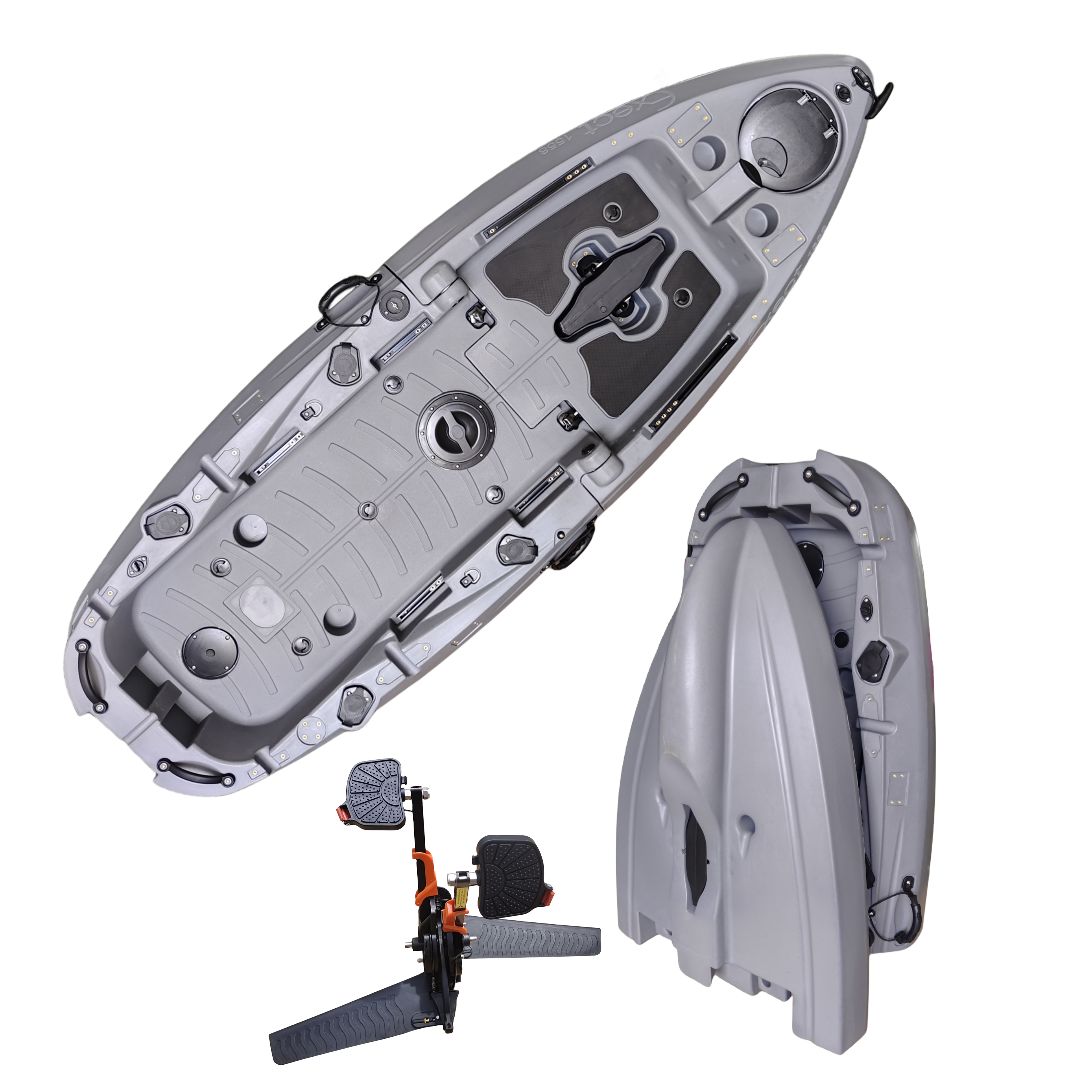 Plastic Kayak Pedal Kayak Fish - Fishing Boat Seat recensione e prezzo