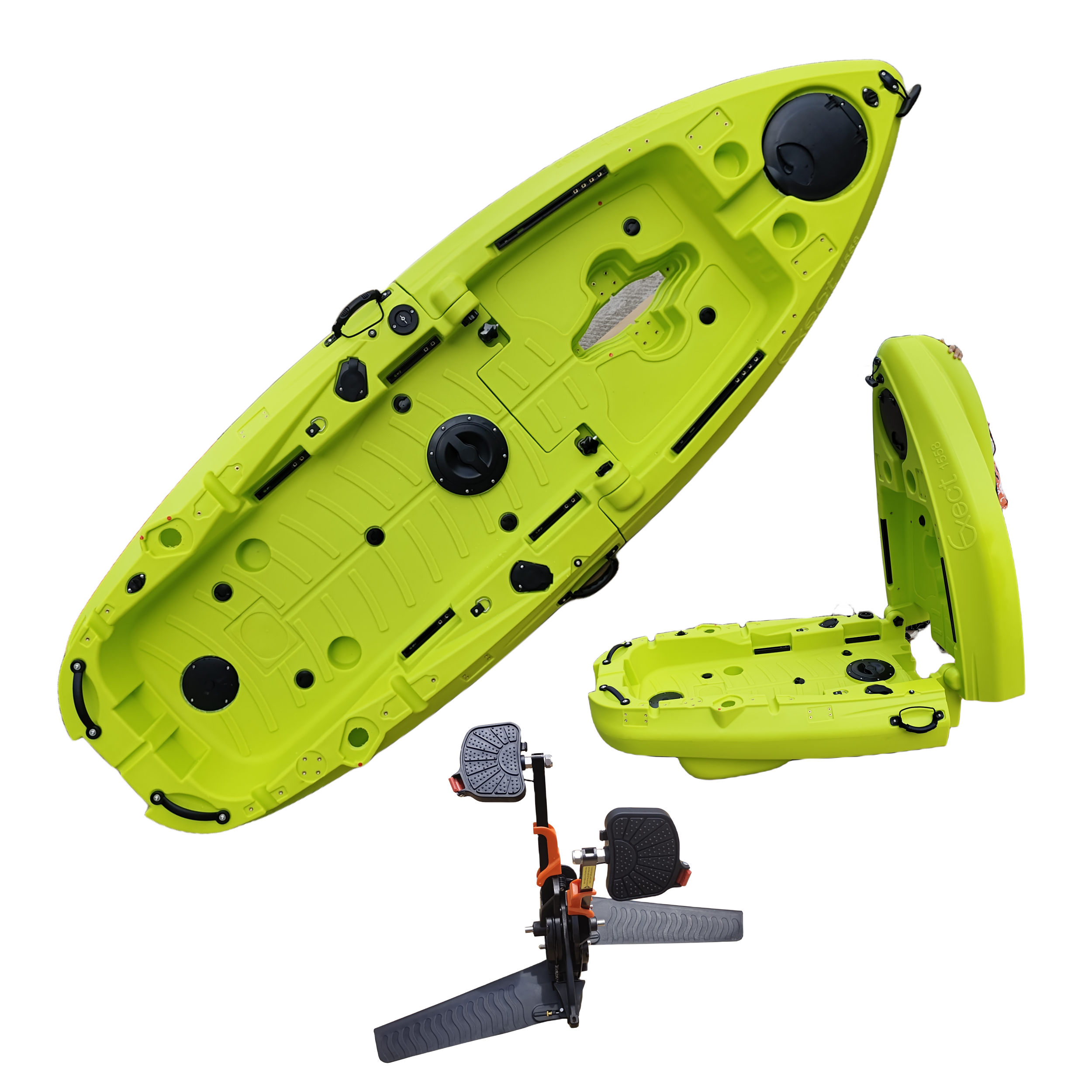 Plastic Kayak Pedal Kayak Fish - Fishing Boat Seat recensione e prezzo