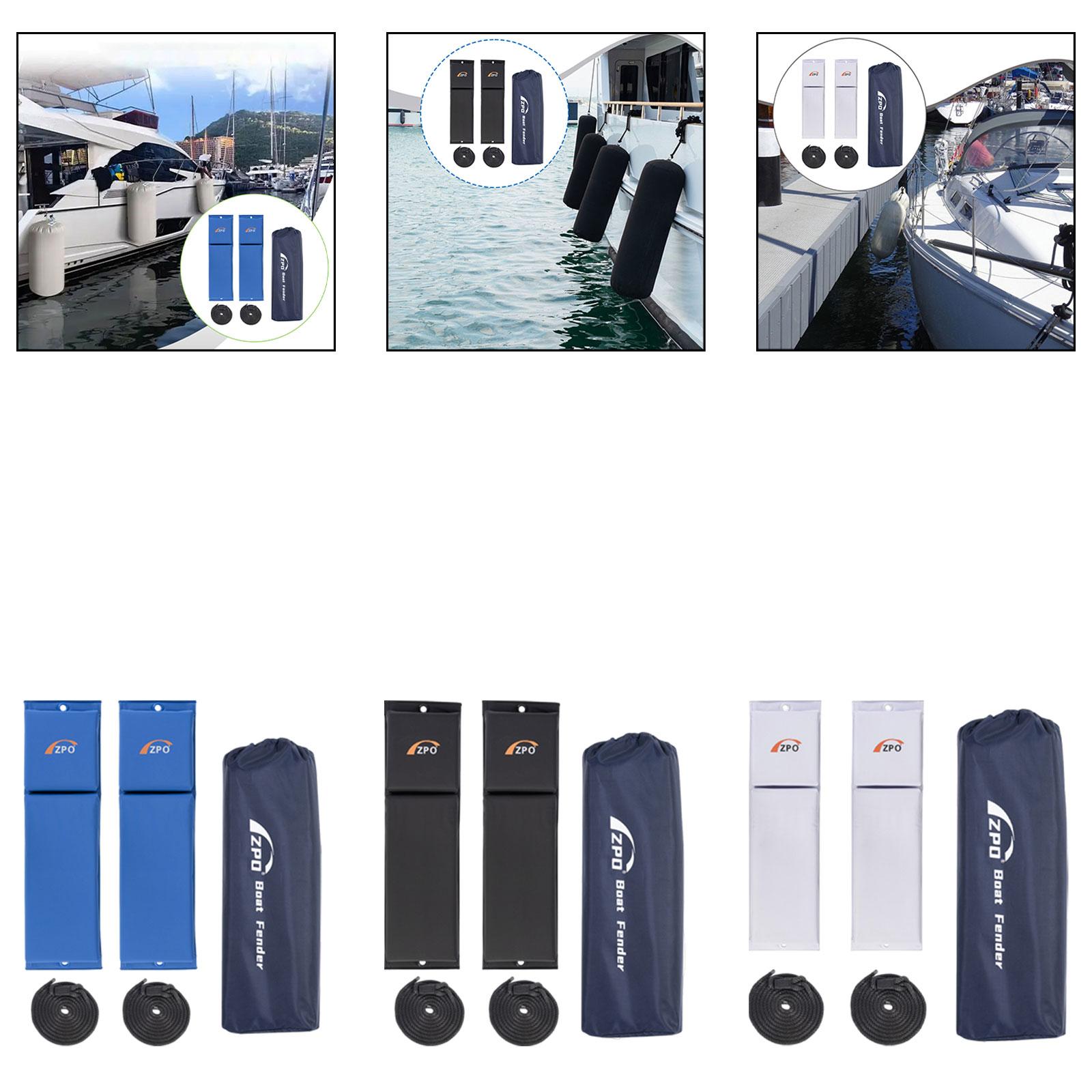 2Pcs Flat Boat Fender with Rop - Fishing Boat Paddle recensione e prezzo