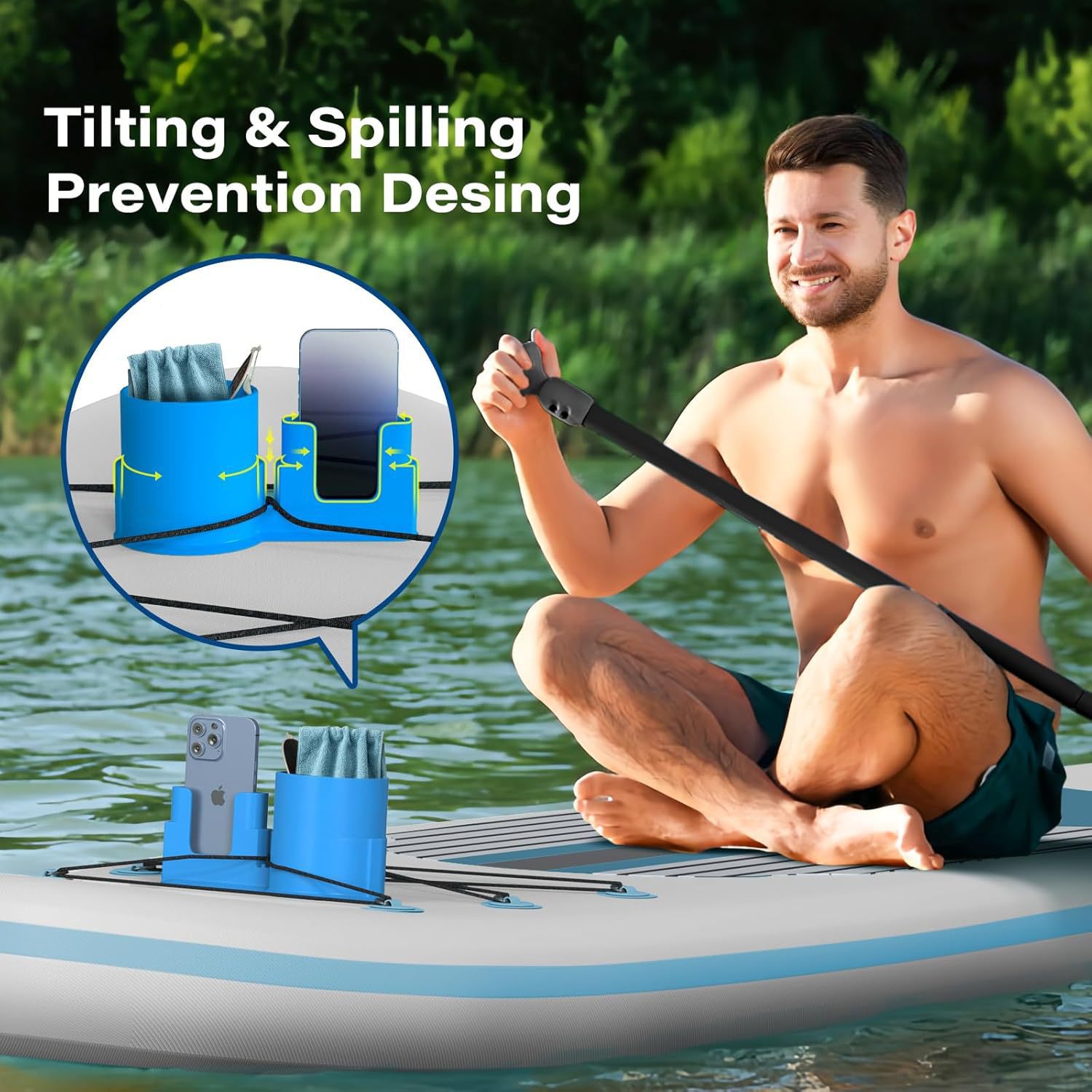 Kayak Drink Holder Surfboard K - Fishing Boat Anchor recensione e prezzo