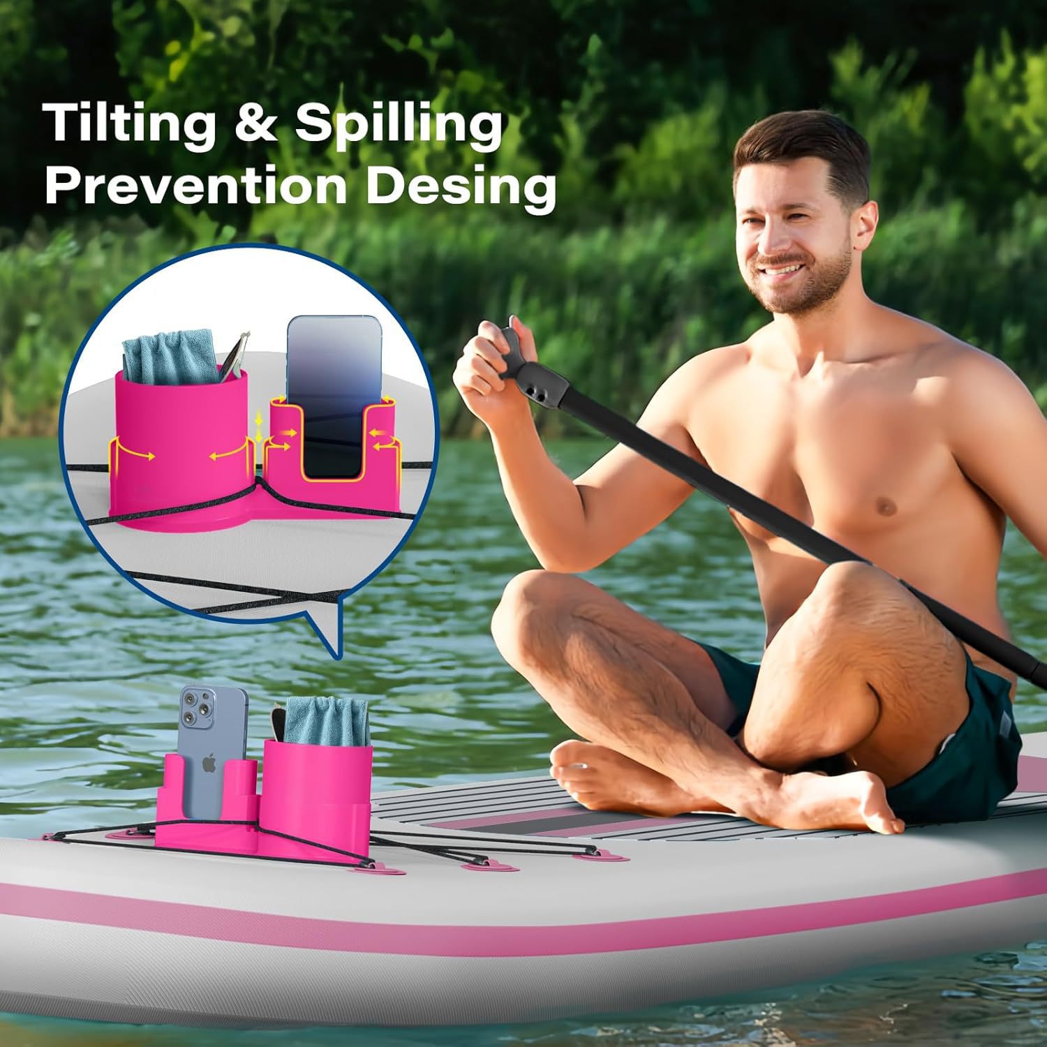 Kayak Drink Holder Surfboard K - Fishing Boat Anchor recensione e prezzo