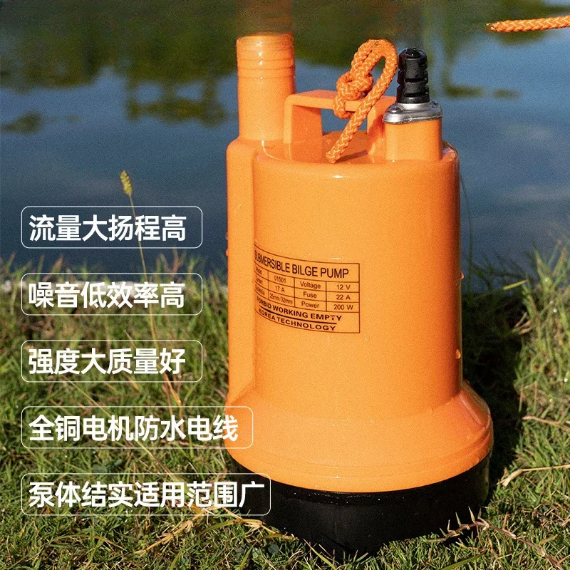 Marine bilge pump 12V24v DC su - Fishing Boat Bilge Pump recensione e prezzo