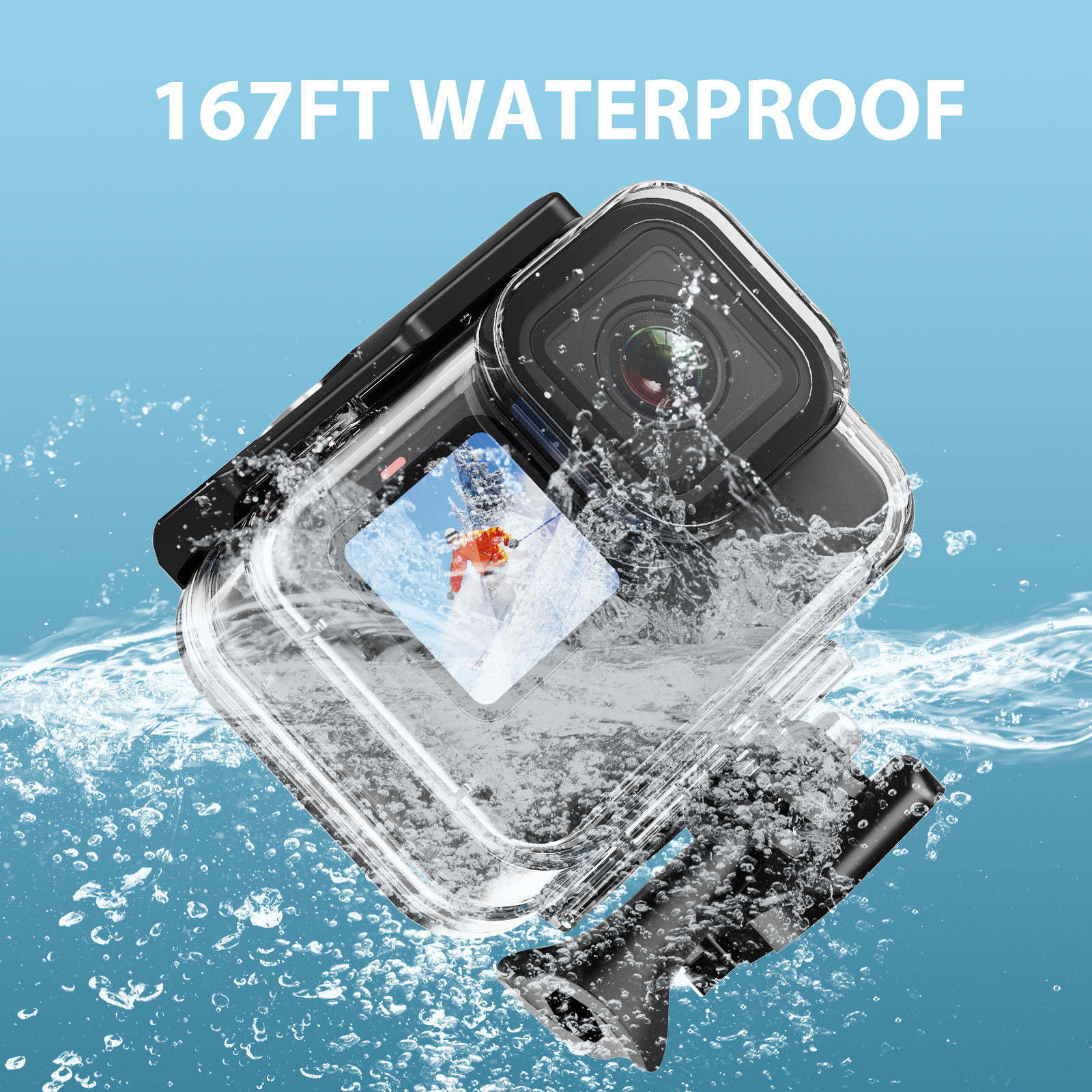 Action Camera Accessories For  - Fishing Boat Cover recensione e prezzo