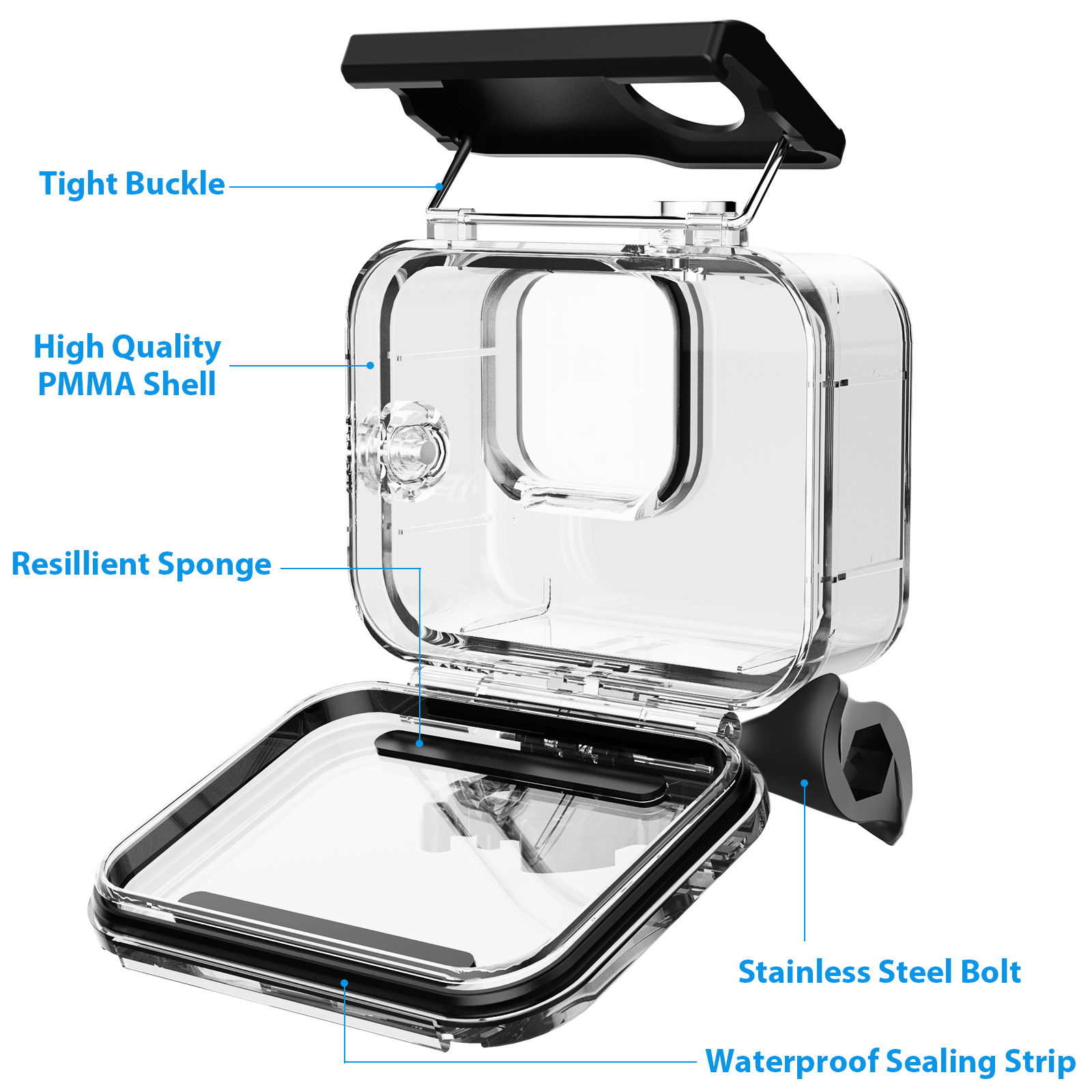 Action Camera Accessories For  - Fishing Boat Cover recensione e prezzo