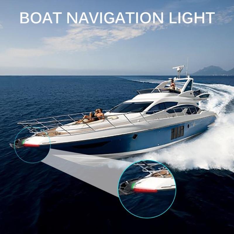 652F 2Pcs LED Boat Navigation  - Fishing Boat Navigation Light recensione e prezzo
