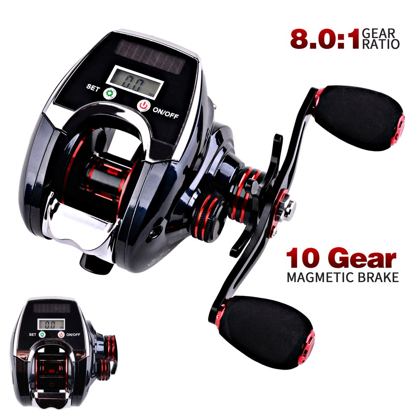 8.0:1 19+1BB Fishing Reel Left - Fishing Boat Steering Wheel recensione e prezzo