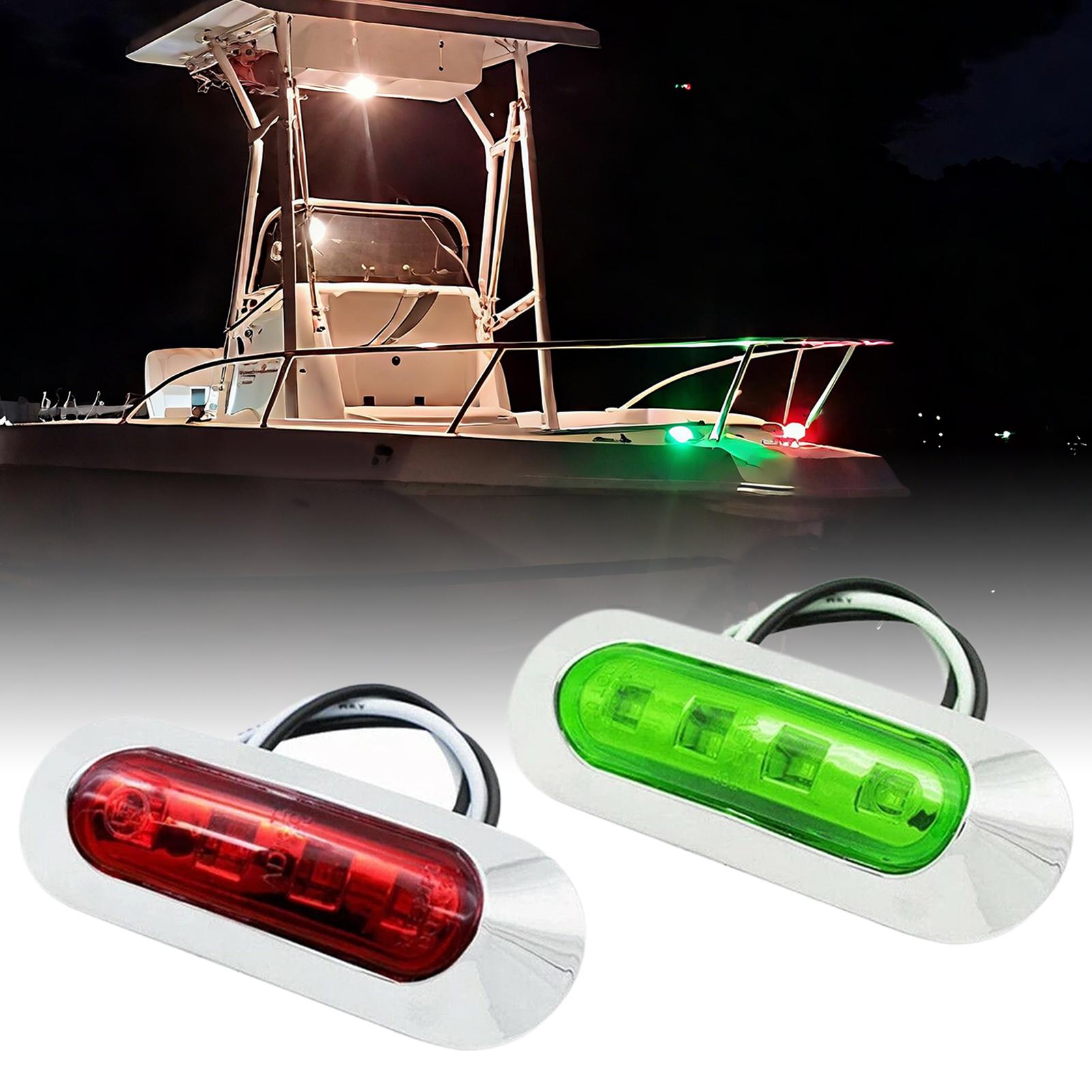 2Pc 12-24V LED Marine Navigati - Fishing Boat Navigation Light recensione e prezzo