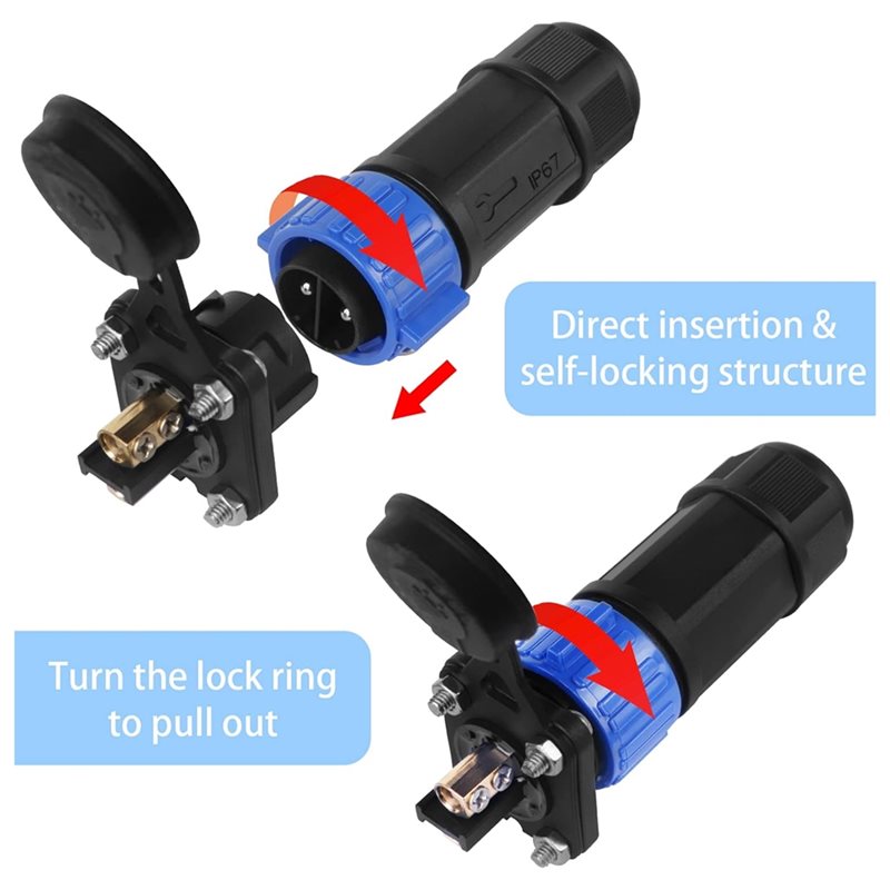 Trolling Motor Plug Set, Water - Fishing Boat Trolling Motor recensione e prezzo