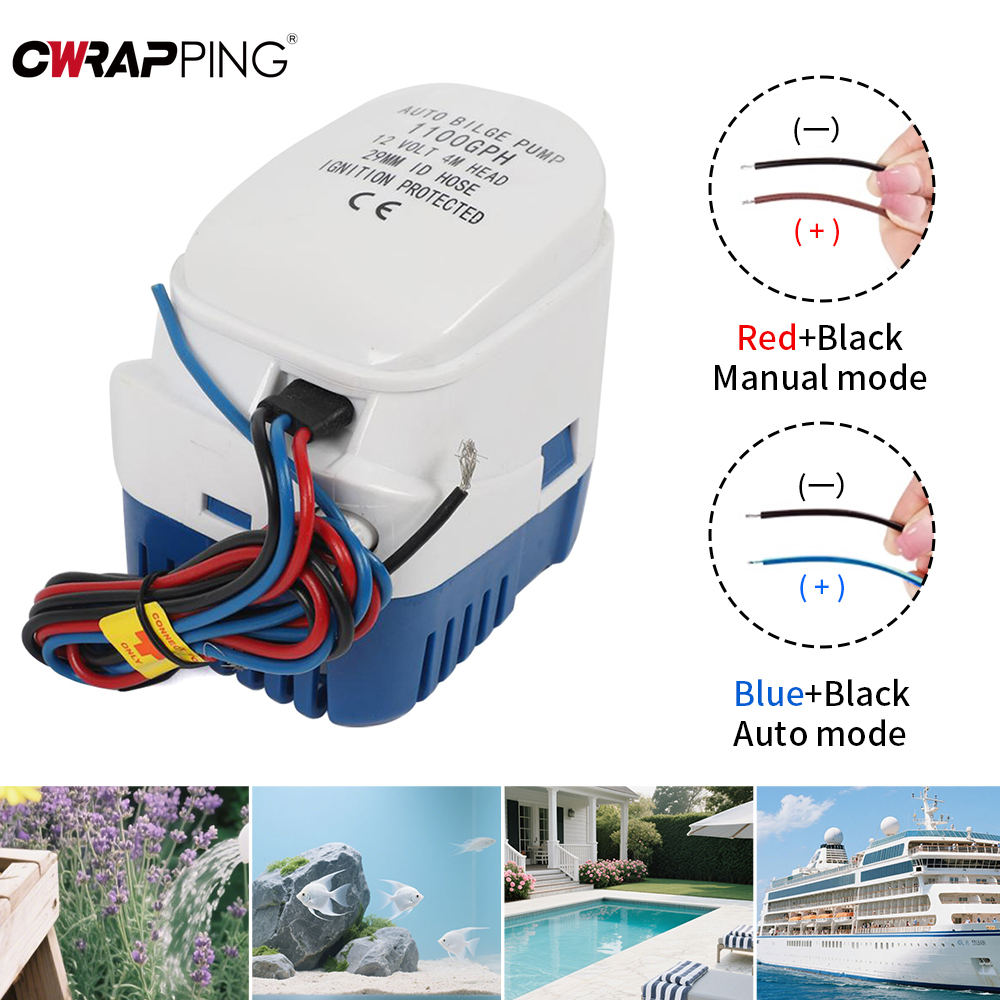 Car RV Bilge Pump for Boats Ac - Fishing Boat Bilge Pump recensione e prezzo