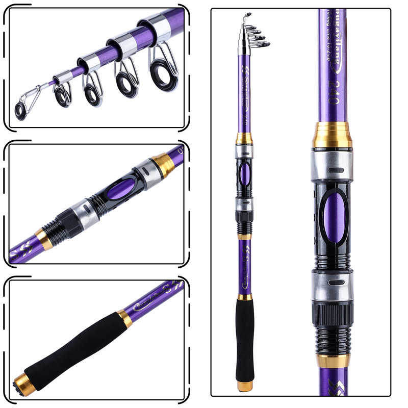 Sougayilang 4 Colors Telescopi - Fishing Boat Fiberglass recensione e prezzo