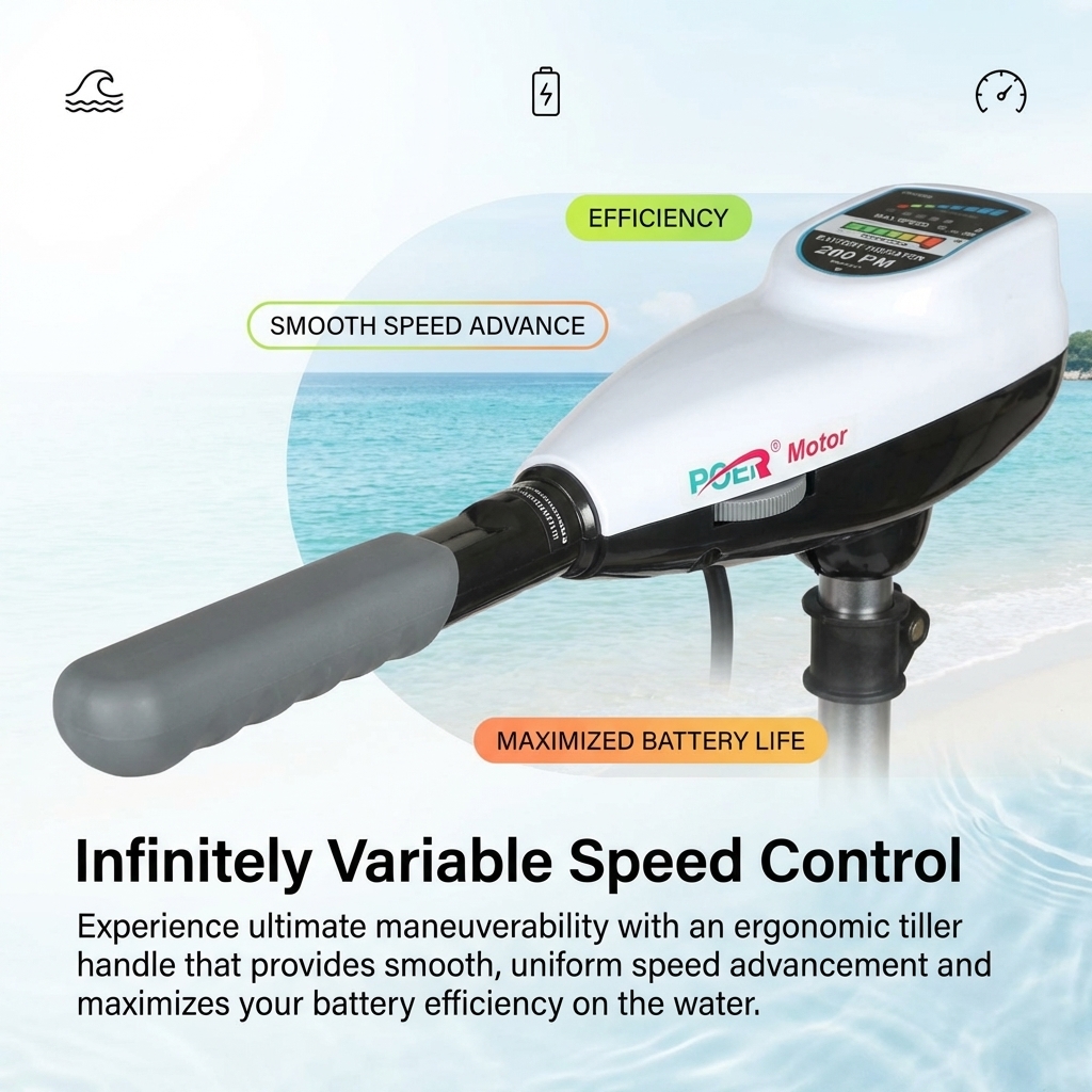 240LBS 300LBS High Thrust Brus - Fishing Boat Trolling Motor recensione e prezzo