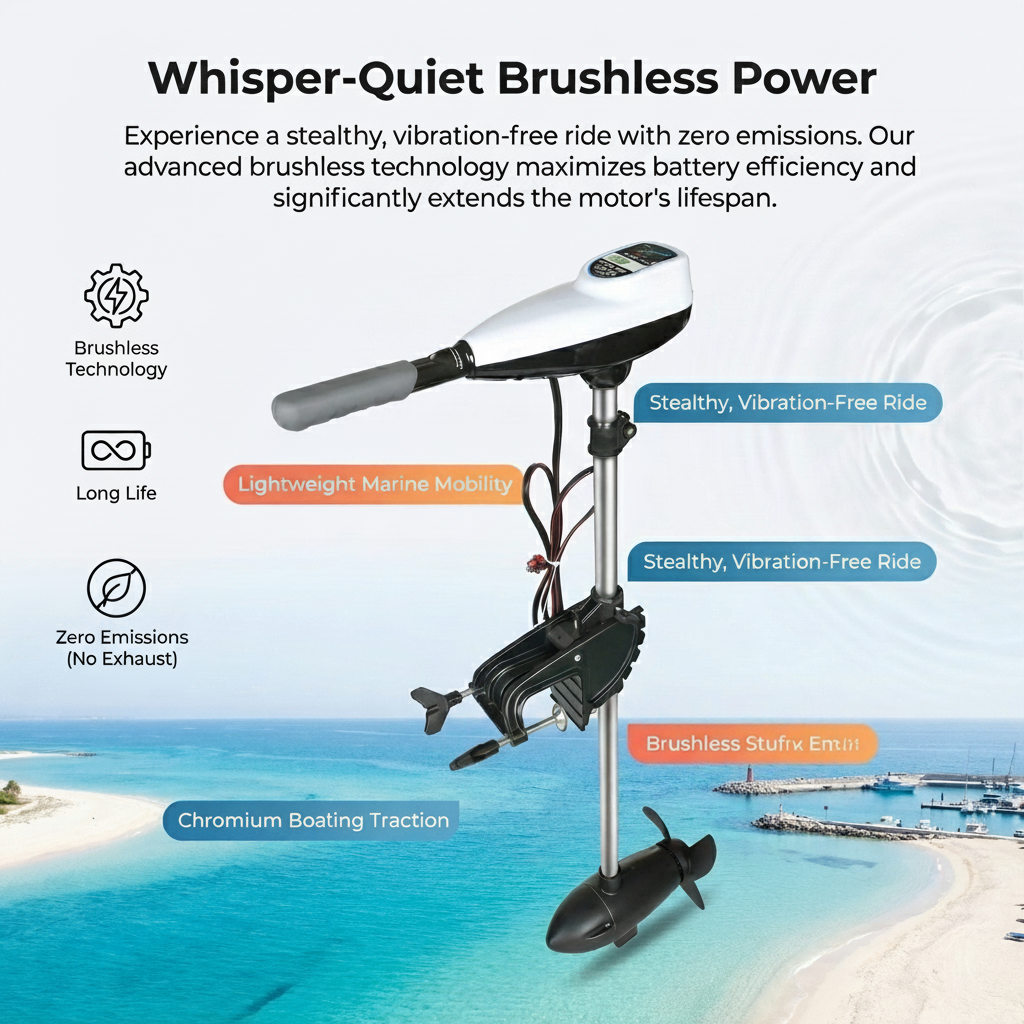 240LBS 300LBS High Thrust Brus - Fishing Boat Trolling Motor recensione e prezzo