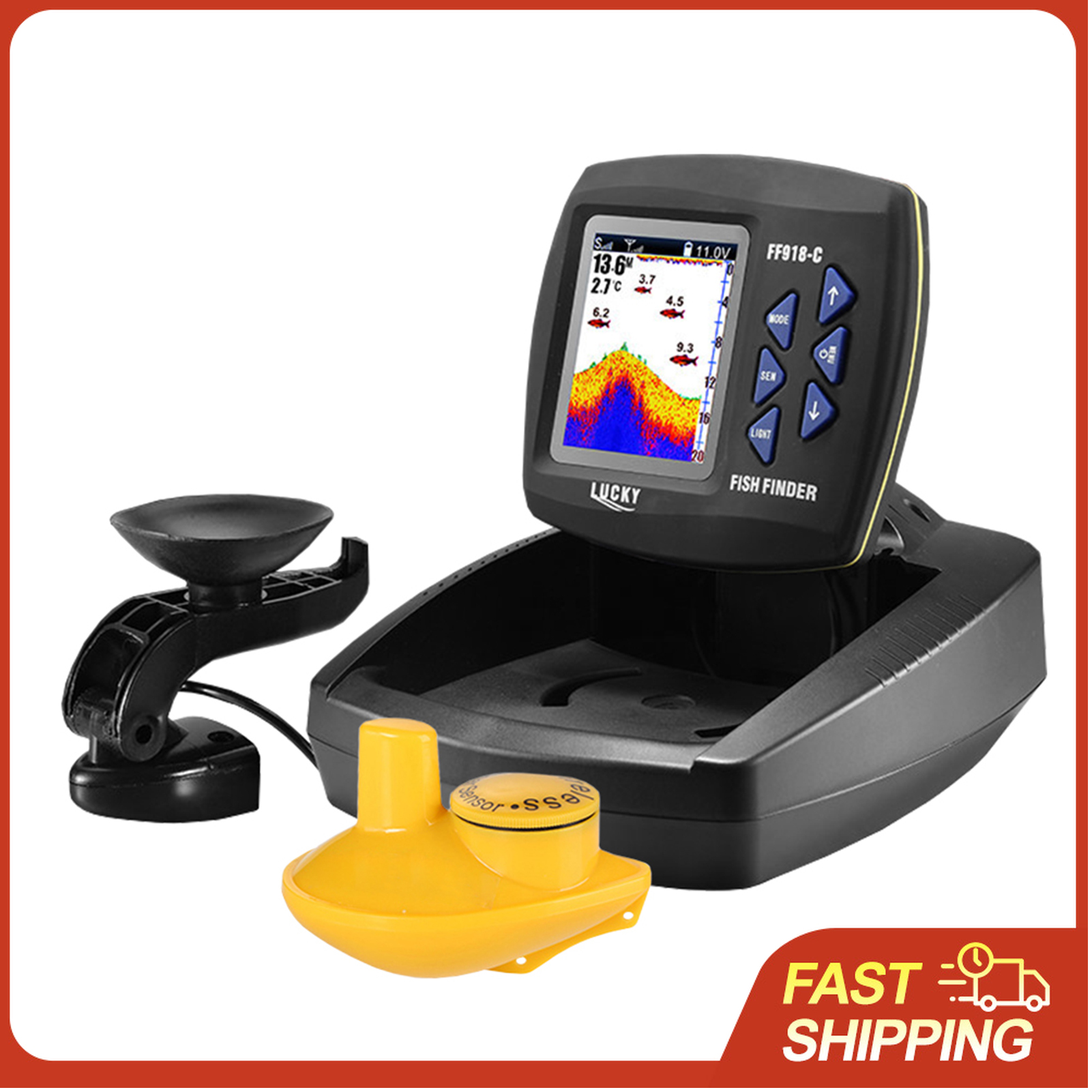 Portable Fish Finder Wireless  - Fishing Boat Depth Finder recensione e prezzo