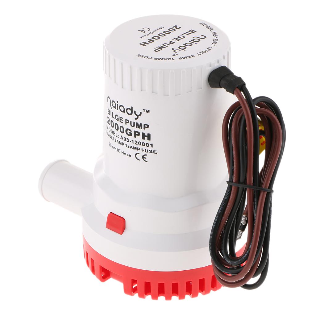 Electric Bilge Pump 2000GPH Su - Fishing Boat Bilge Pump recensione e prezzo