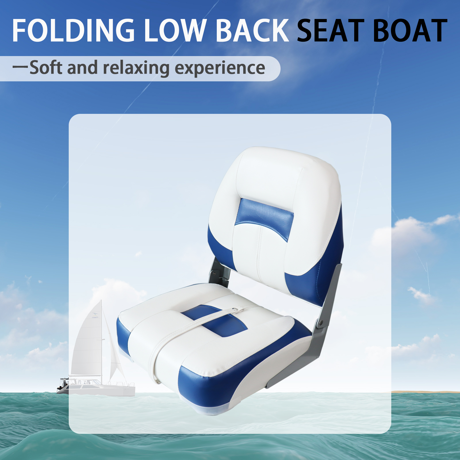 Folding Bass Boat Seats Classi - Fishing Boat Seat recensione e prezzo