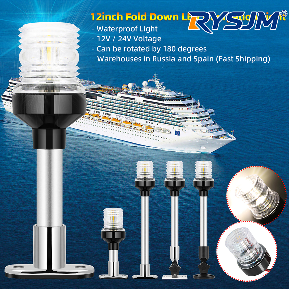 6/12inch LED Fold Yacht Naviga - Fishing Boat Paddle recensione e prezzo