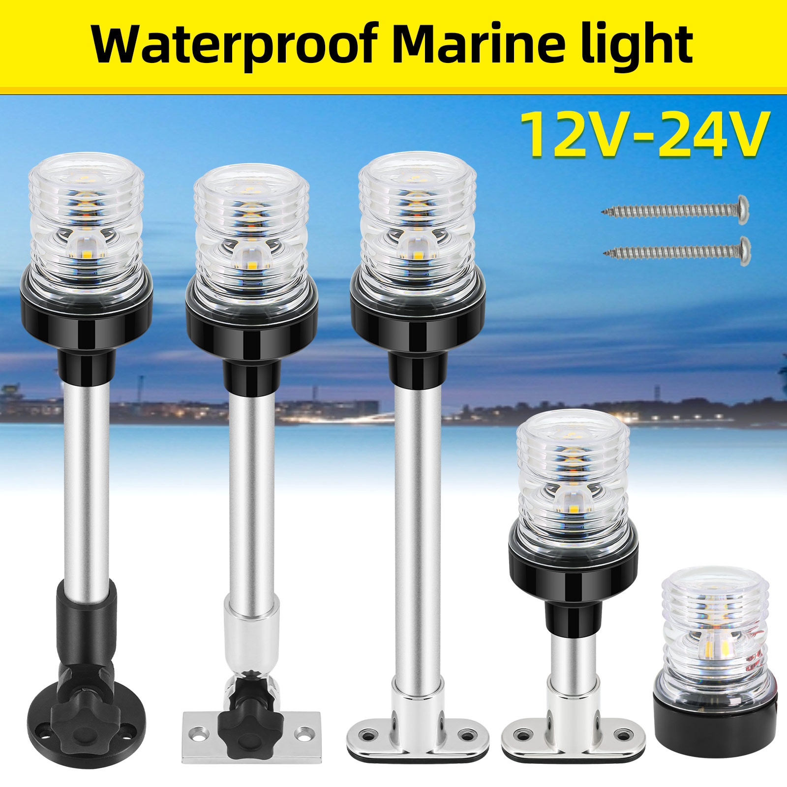 6/12inch LED Fold Yacht Naviga - Fishing Boat Paddle recensione e prezzo