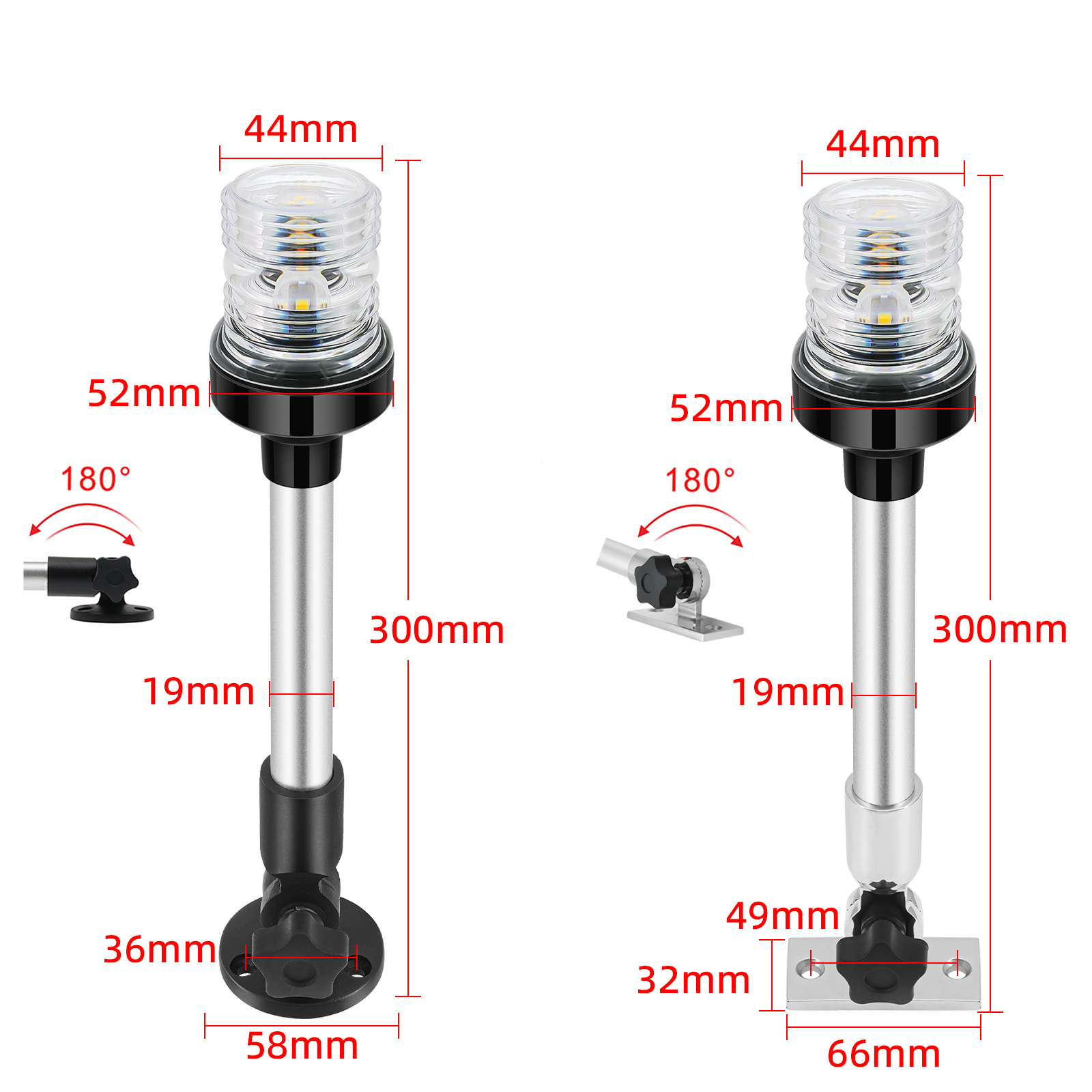 6/12inch LED Fold Yacht Naviga - Fishing Boat Paddle recensione e prezzo