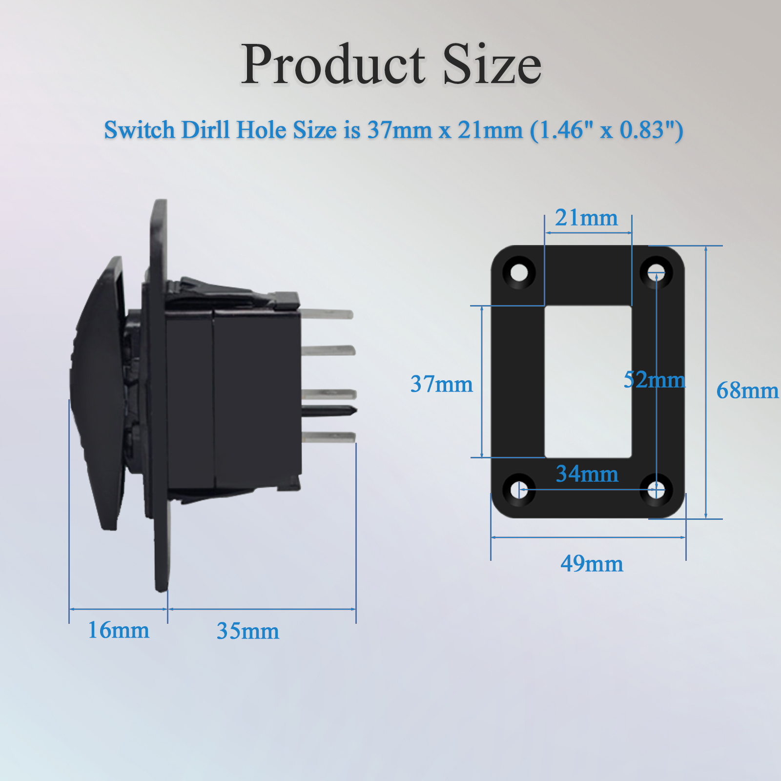 3 Way Bilge Pump Rocker Switch - Fishing Boat Bilge Pump recensione e prezzo