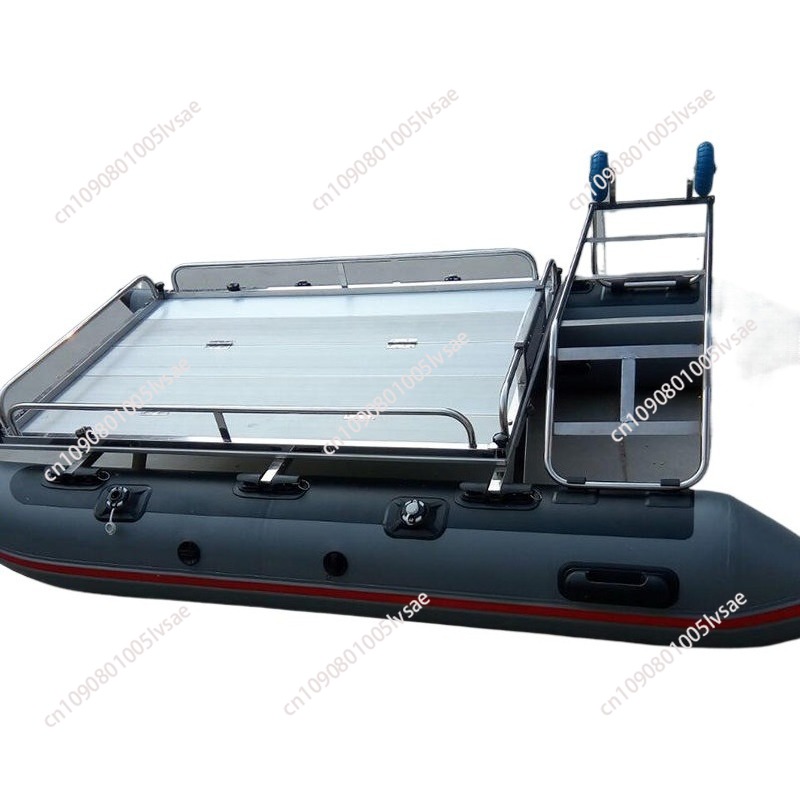 Aluminium Deck PVC Pontoon 1/2 - Fishing Boat Aluminum recensione e prezzo