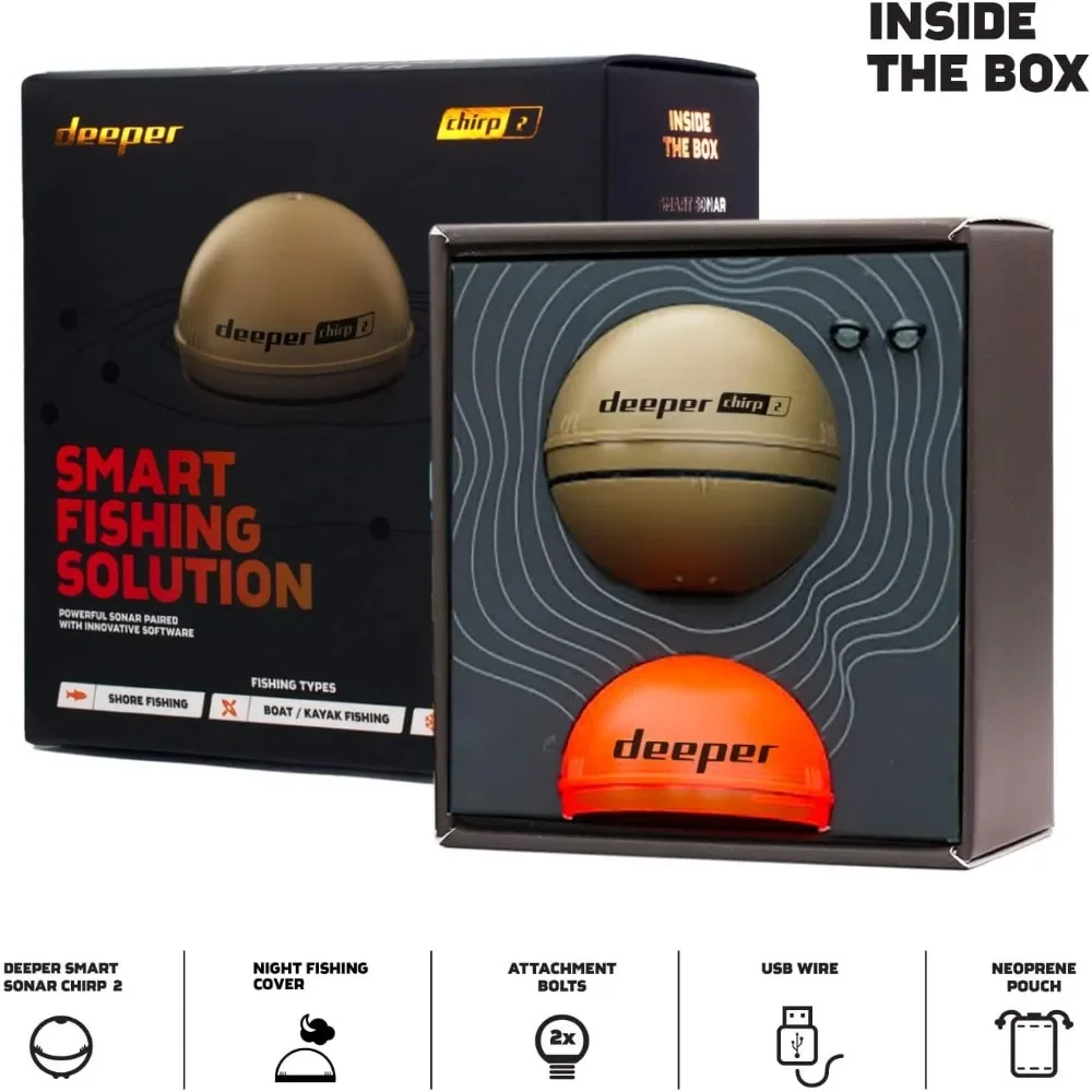 A  Chirp 2 Sonar Fish Finder - - Fishing Boat Depth Finder recensione e prezzo
