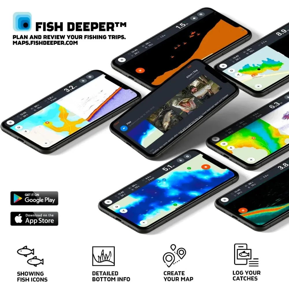 A  Chirp 2 Sonar Fish Finder - - Fishing Boat Depth Finder recensione e prezzo