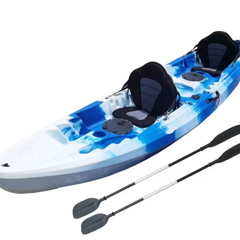 2-Person Inflatable Fishing Bo - Fishing Boat Paddle recensione e prezzo
