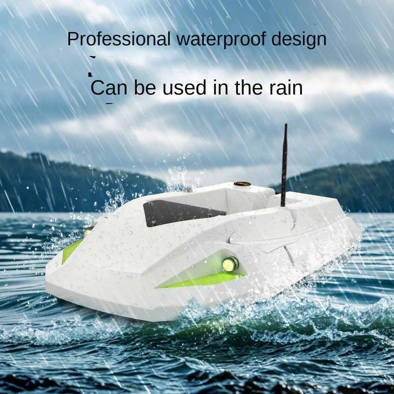 12V GPS RC Bait Boat 100 Posit - Fishing Boat Gps recensione e prezzo