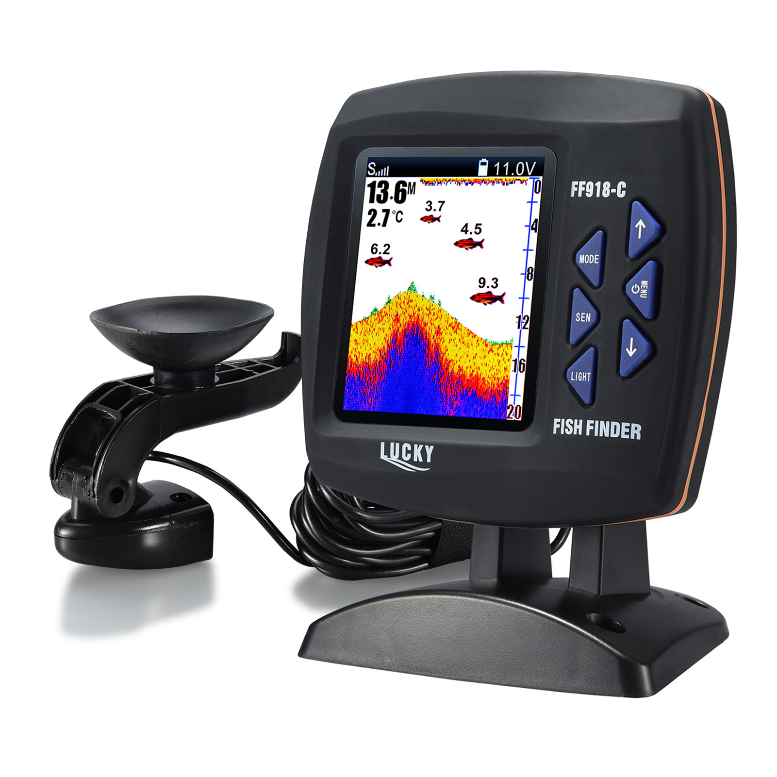 Fish Finder Wireless Sonar Sen - Fishing Boat Depth Finder recensione e prezzo