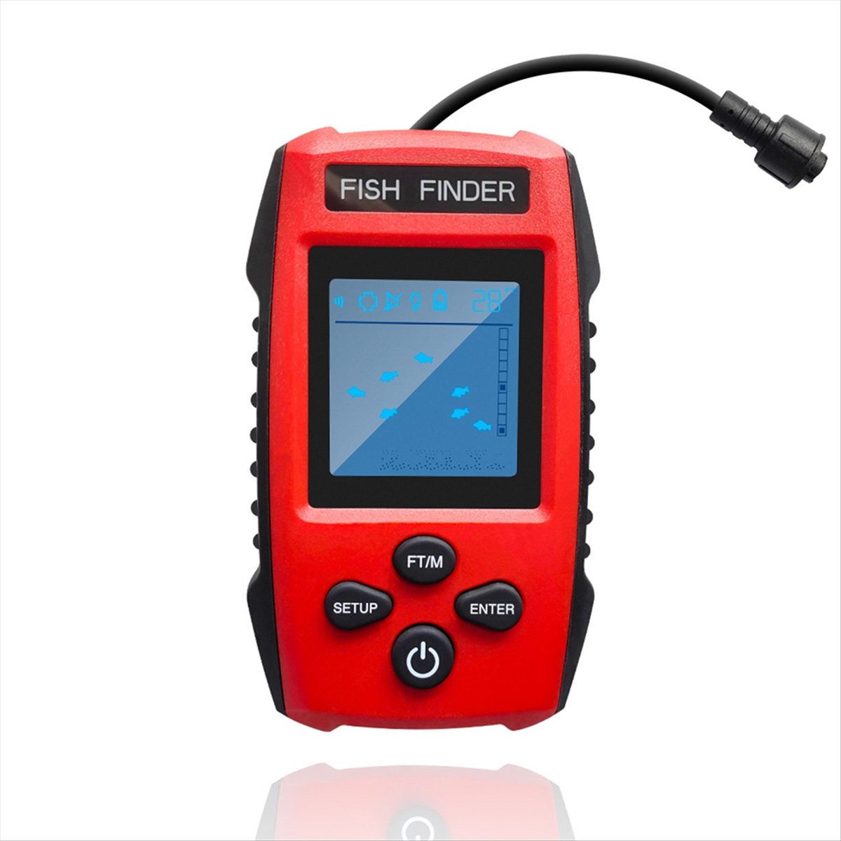 Color LCD Fish Finder Wired So - Fishing Boat Depth Finder recensione e prezzo