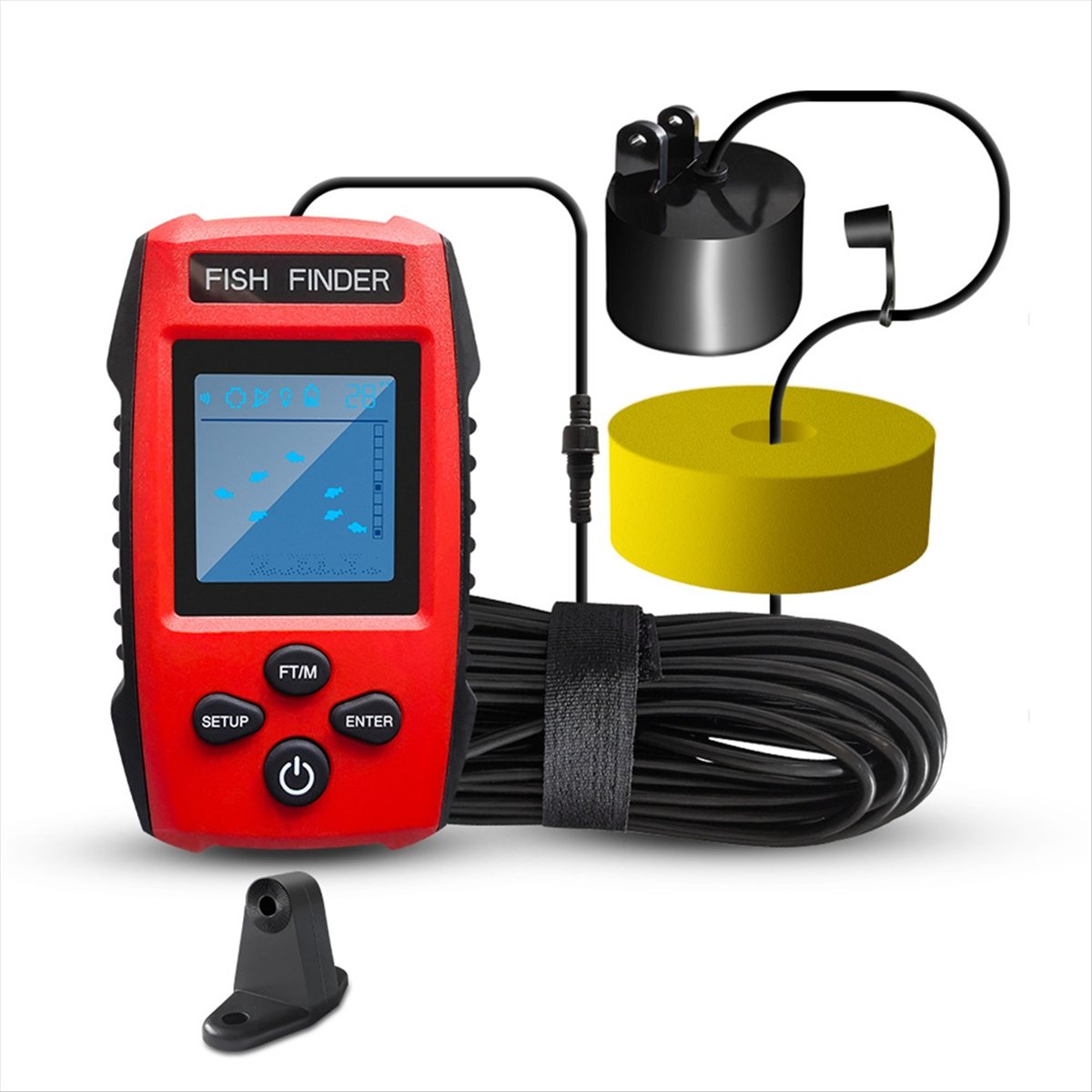 Color LCD Fish Finder Wired So - Fishing Boat Depth Finder recensione e prezzo